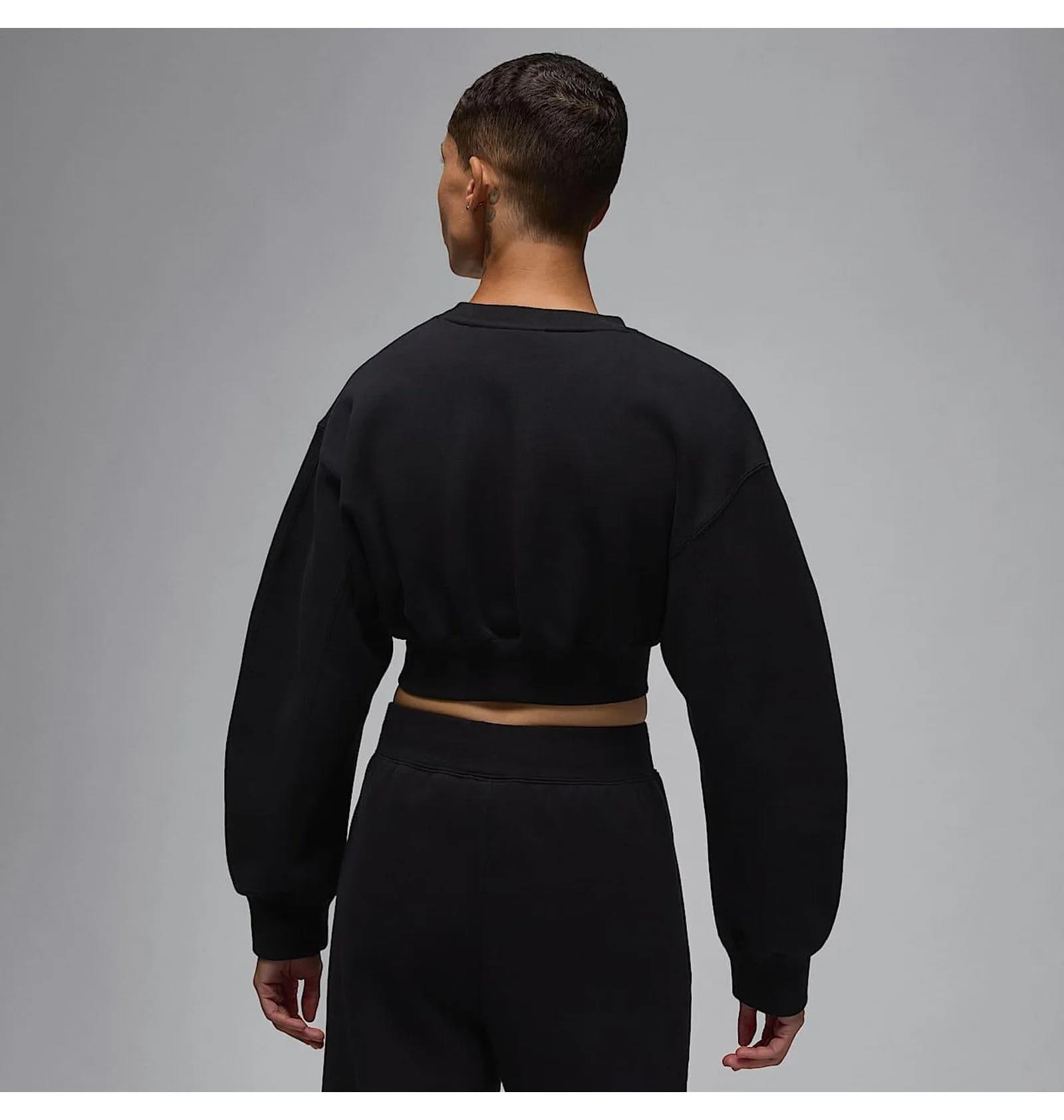 Кофта жіночі Jordan Flight Fleece Black (FV7152-010) — фото 3