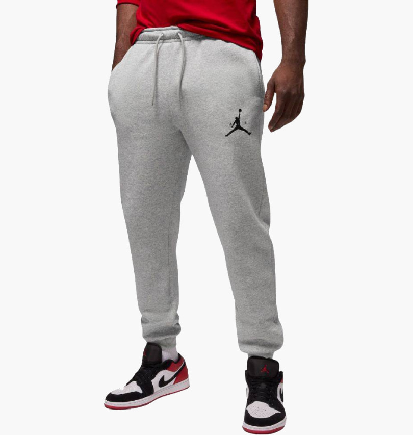 Брюки чоловічі Jordan Jumpman Fleece Grey (IM9793-050) — фото 1
