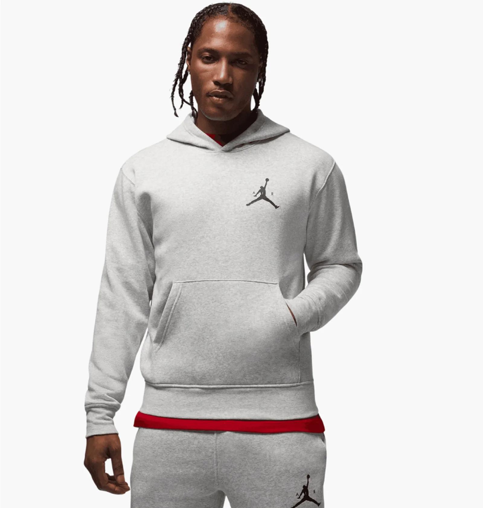 Кофта чоловіча Jordan Jumpman Fleece Grey (IM9795-050) — фото 1