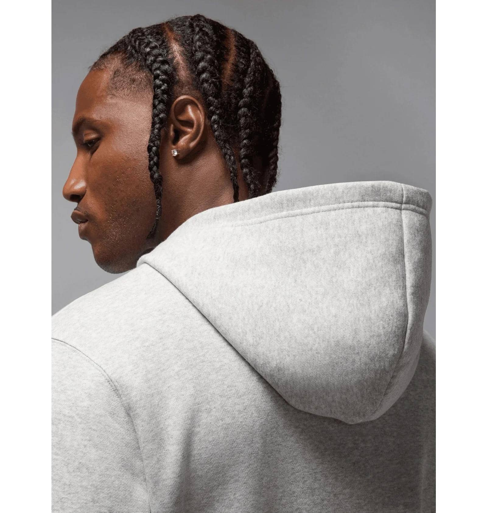 Кофта чоловіча Jordan Jumpman Fleece Grey (IM9795-050) — фото 4