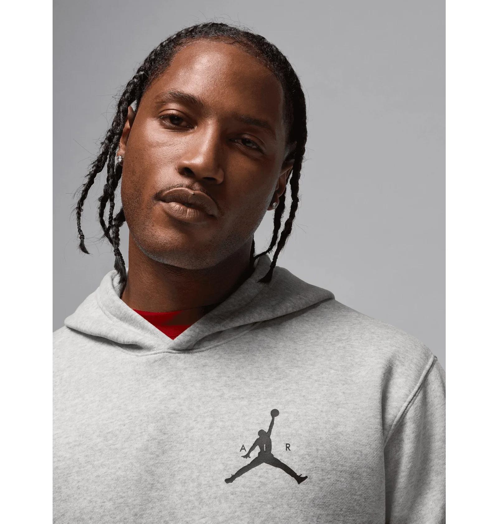 Кофта чоловіча Jordan Jumpman Fleece Grey (IM9795-050) — фото 9
