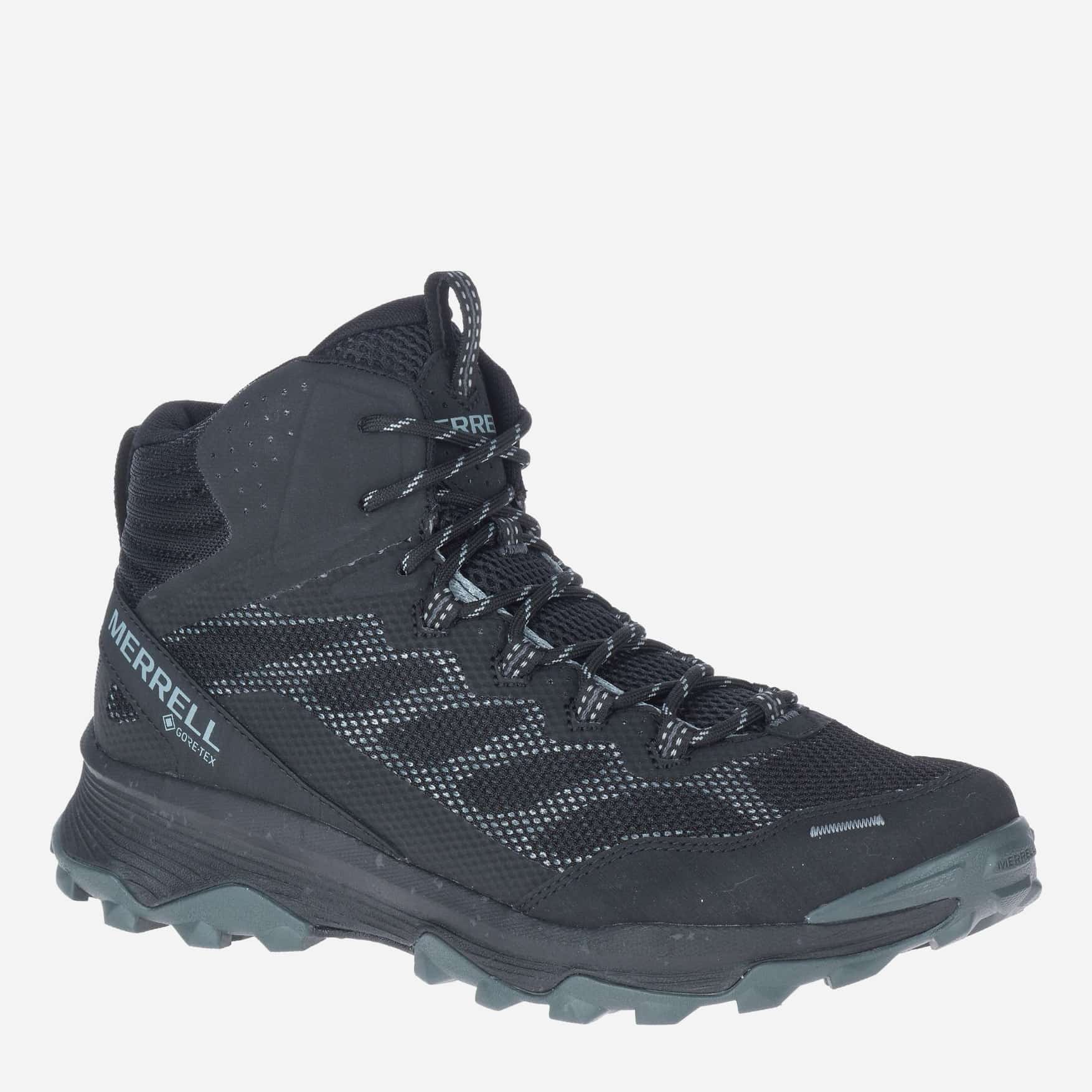 Черевики чоловічі Merrell Speed Strike Mid Gore-Tex Walking Boots Black (J066867) — фото 1