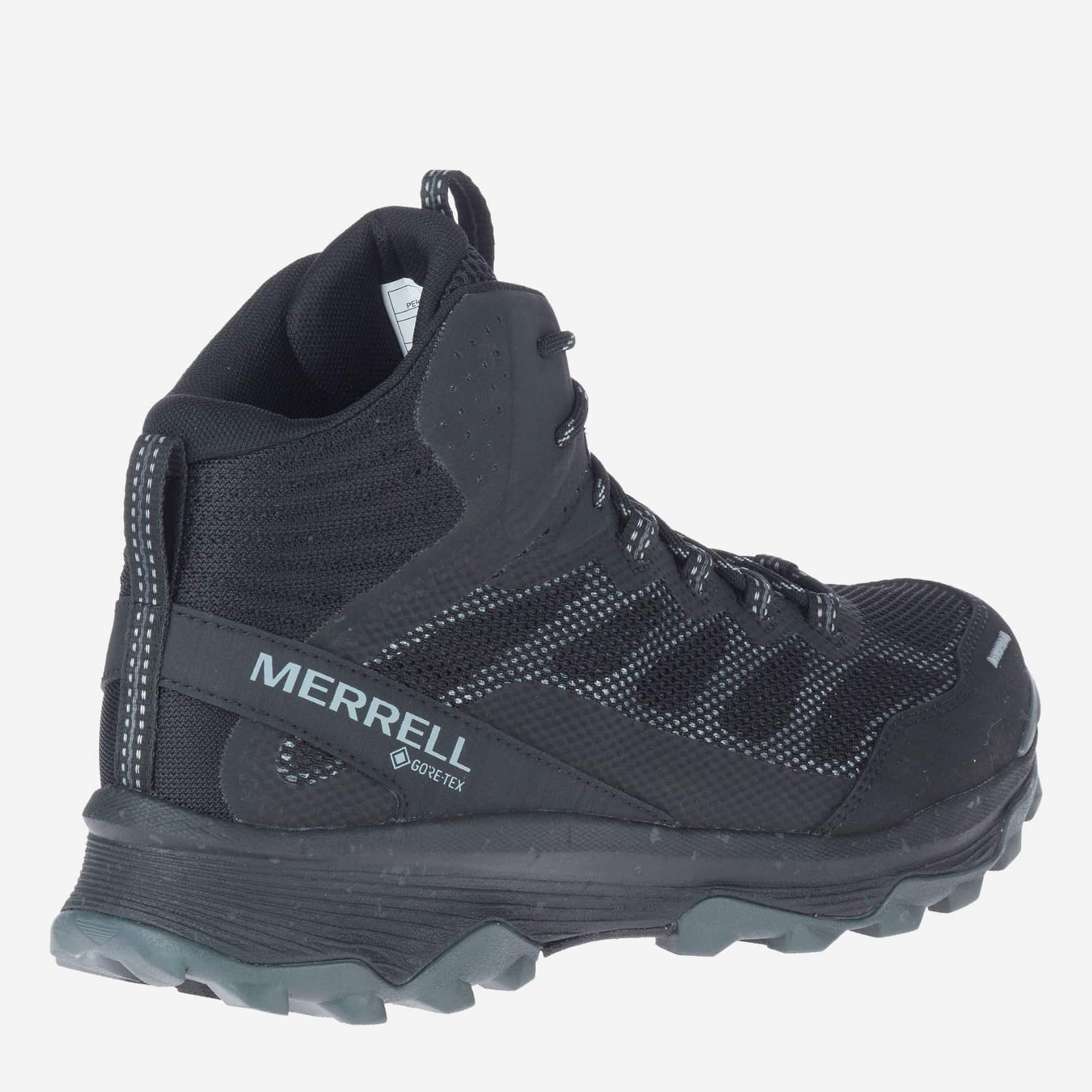 Черевики чоловічі Merrell Speed Strike Mid Gore-Tex Walking Boots Black (J066867) — фото 4