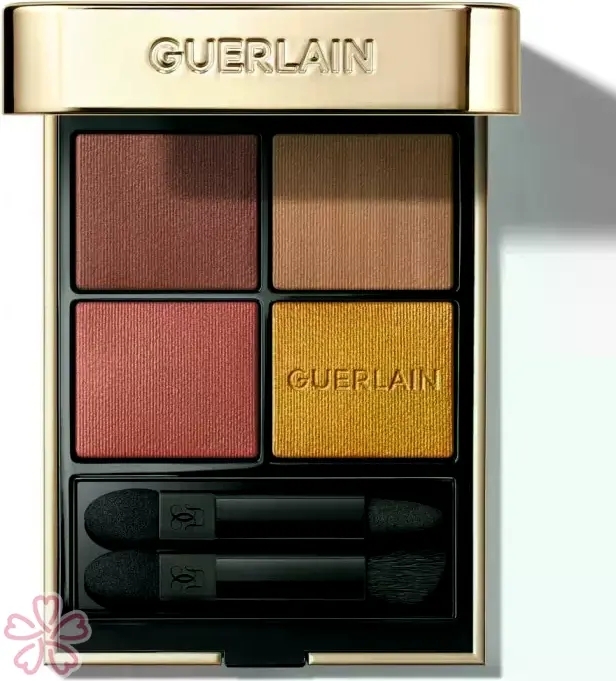 Палетка теней для век Guerlain Ombre G Quad Eyeshadow Palette 214 Exotic Orchid — фото 3