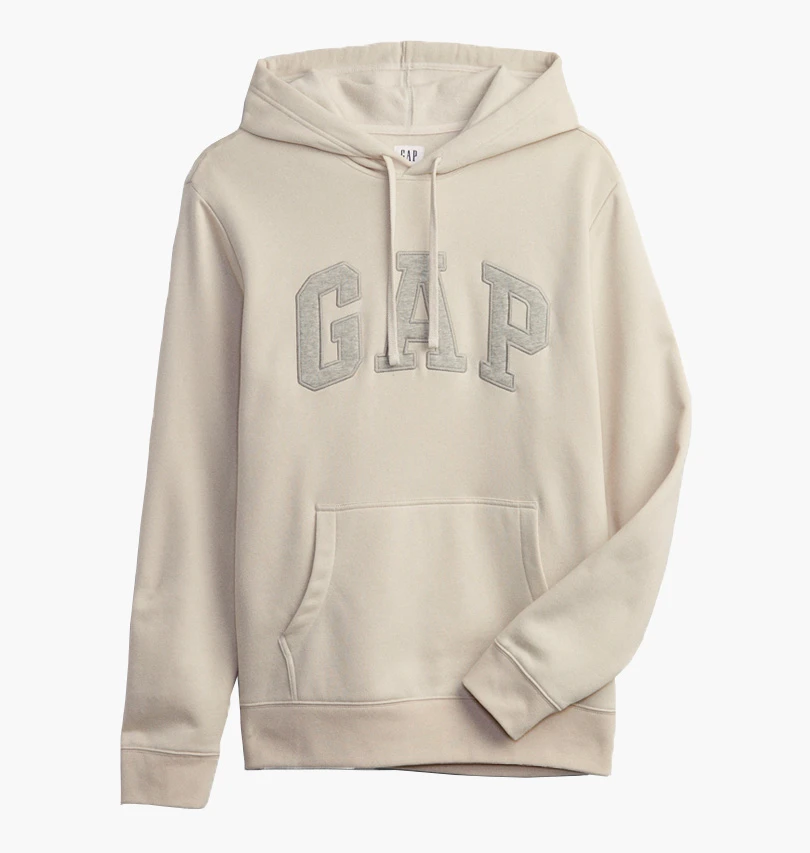 Кофта чоловіча Gap Logo Hoodie Unbleached (546844321) — фото 1