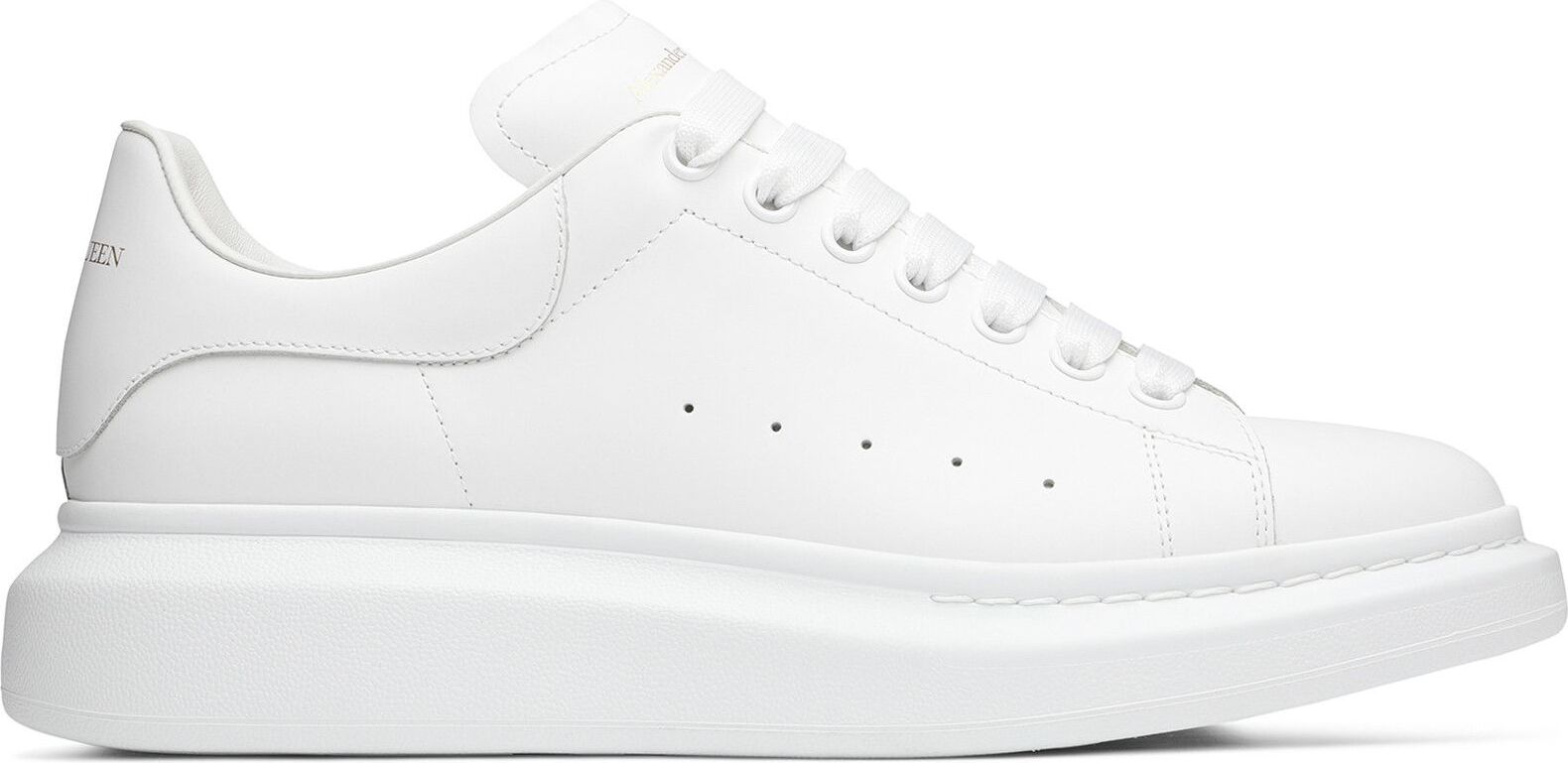 Кросівки Alexander McQueen Wmns Oversized 'White Pink Laces' — фото 2
