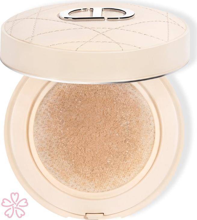 Ультратонкая освежающая рассыпчатая пудра Dior Diorskin Forever Cushion Powder 10 г 030 Medium — фото 3