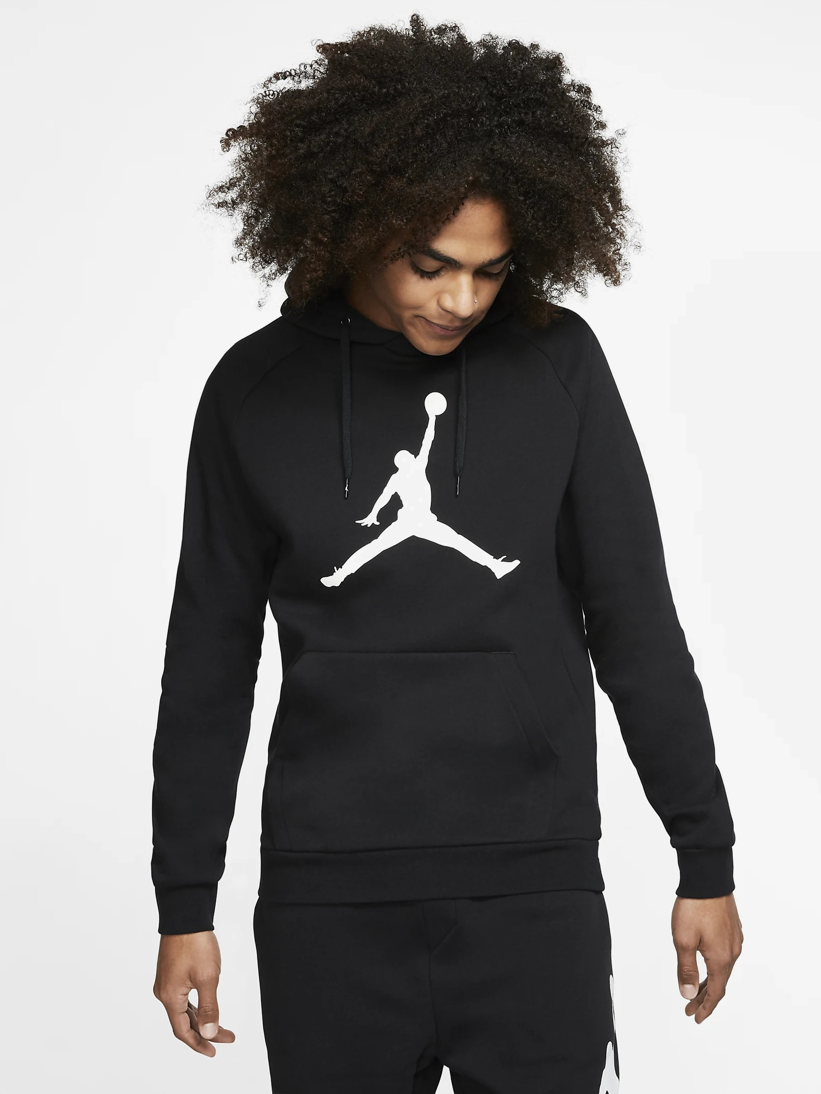 Кофта чоловіча Jordan Jumpman Logo Fleece Hoodie (AV3145-010) — фото 1