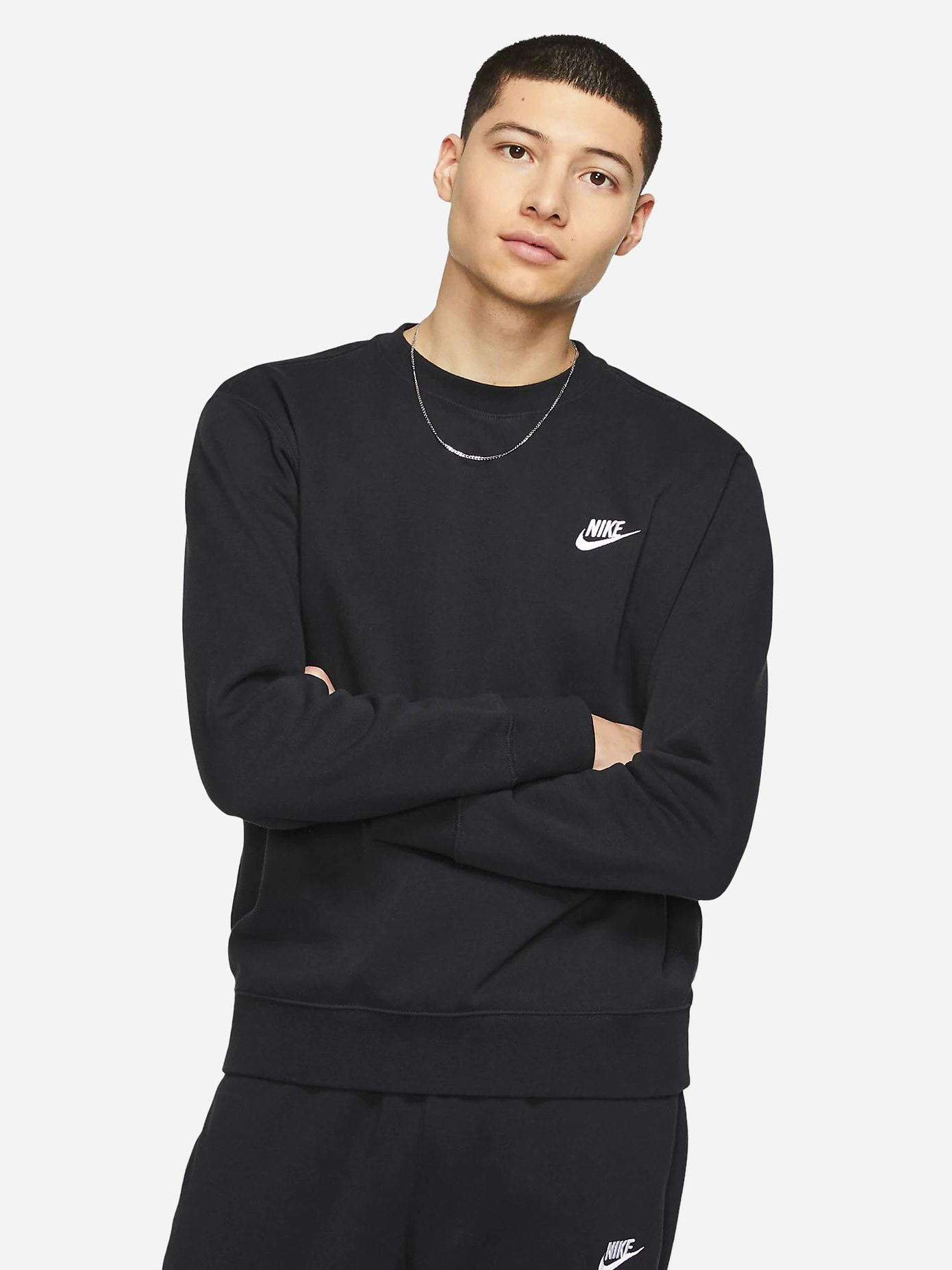 Кофта чоловіча Nike M Nsw Club Crw Bb (BV2662-010) — фото 4