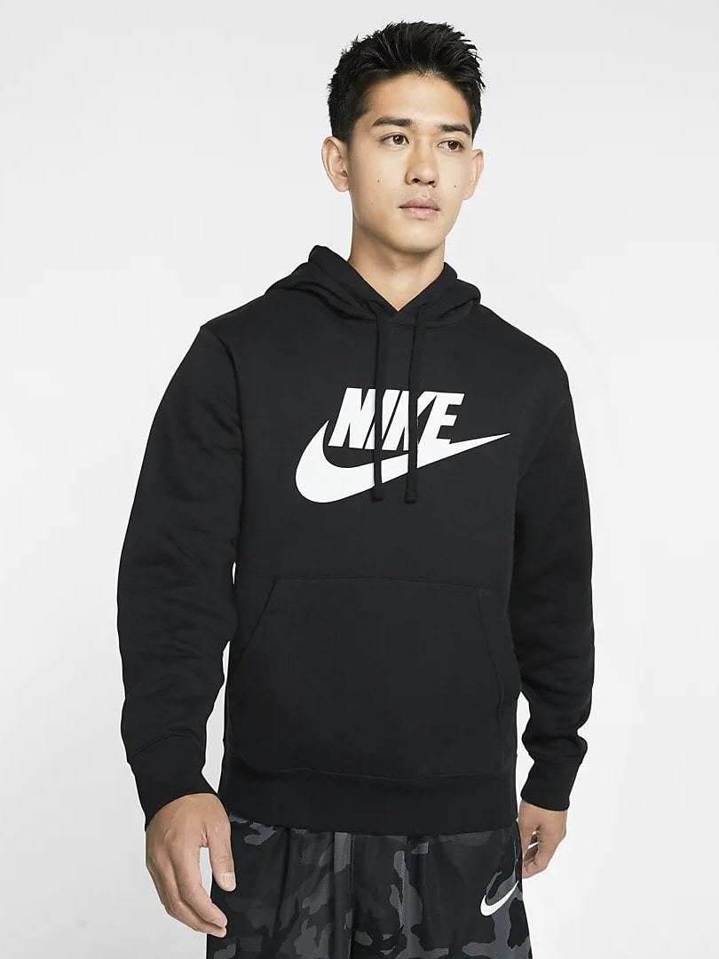 Бомбер чоловічий Nike Nsw Club Hoodie (BV2973-010) — фото 9