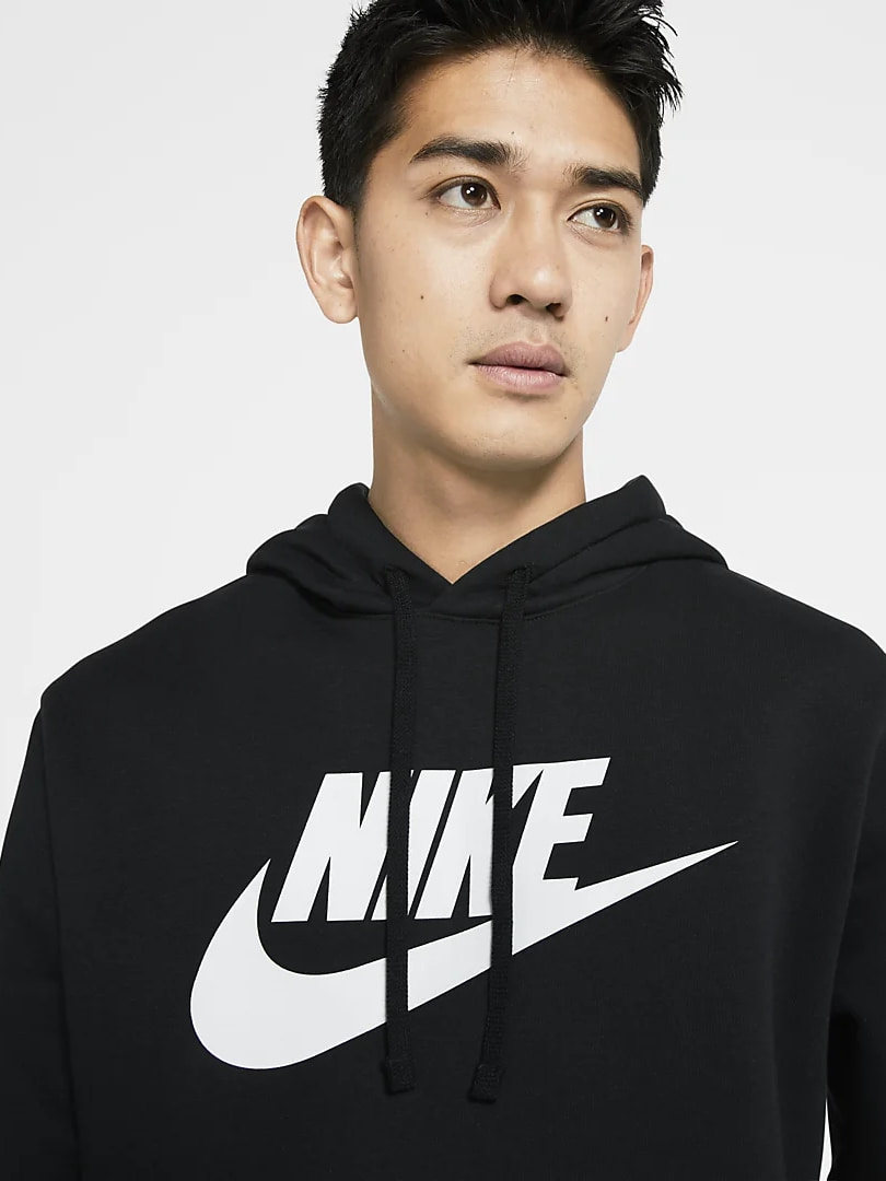 Бомбер чоловічий Nike Nsw Club Hoodie (BV2973-010) — фото 10