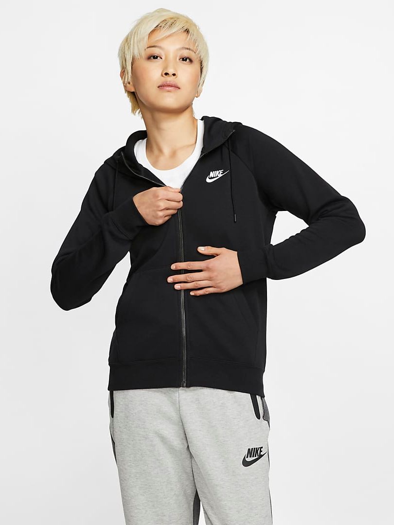 Светр жіночий Nike W Nsw Essntl Flc Fz Hoodie (BV4122-010) — фото 3