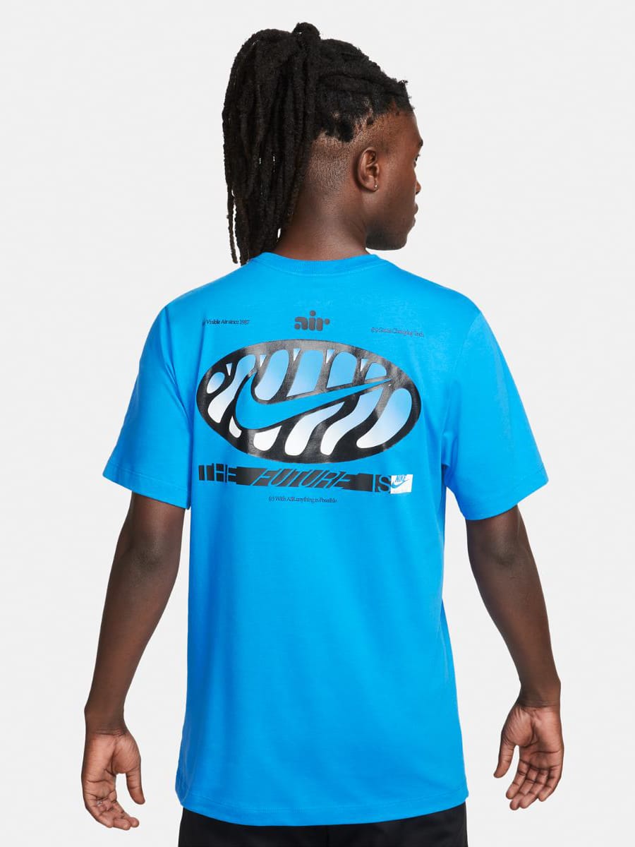 Футболка чоловіча Nike Sportswear T-Shirt 'Light Photo (FQ3756-435) — фото 5