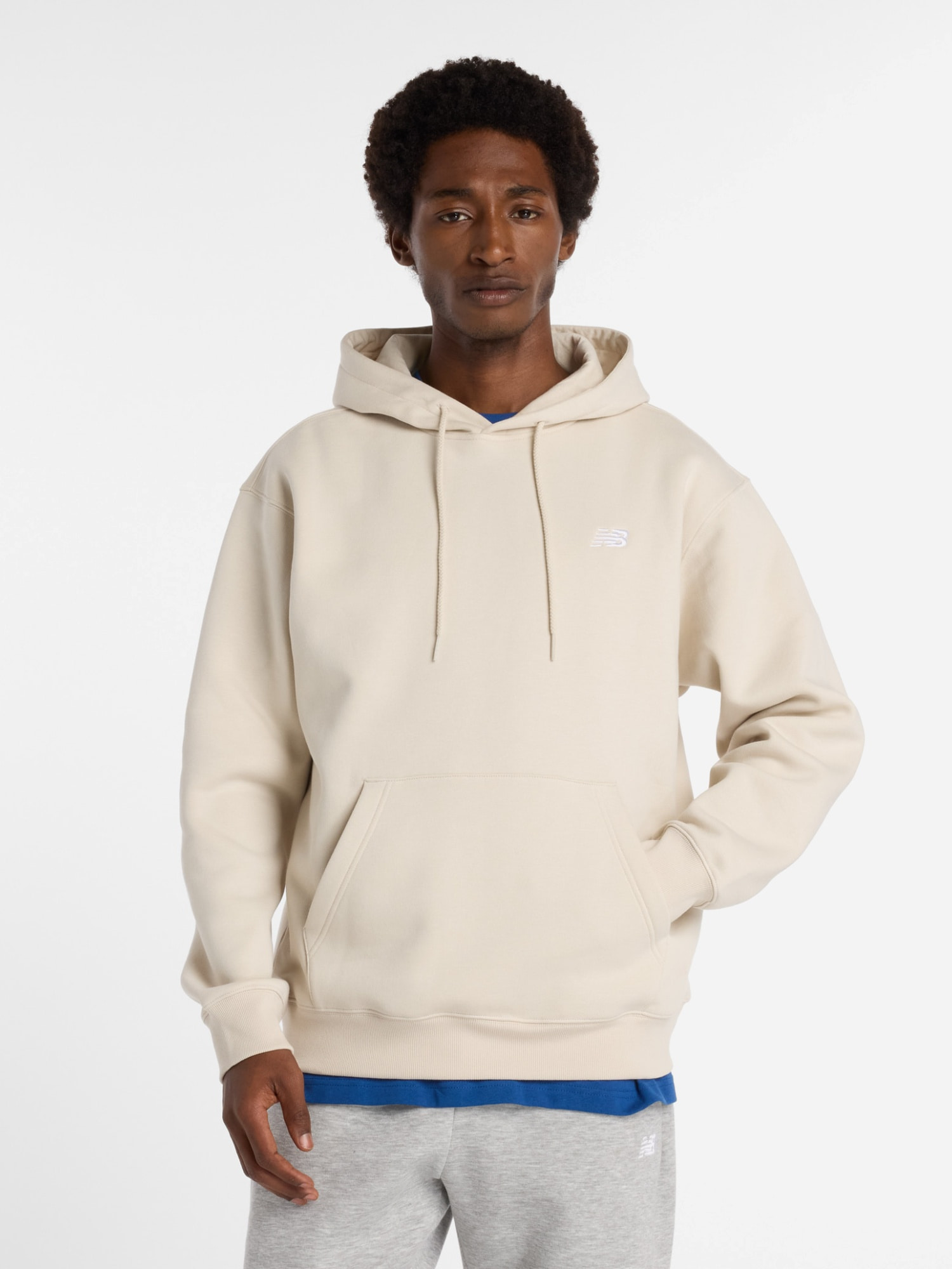 Кофта чоловіча New Balance Sport Essentials Fleece Beige (MT41511TWF) — фото 1