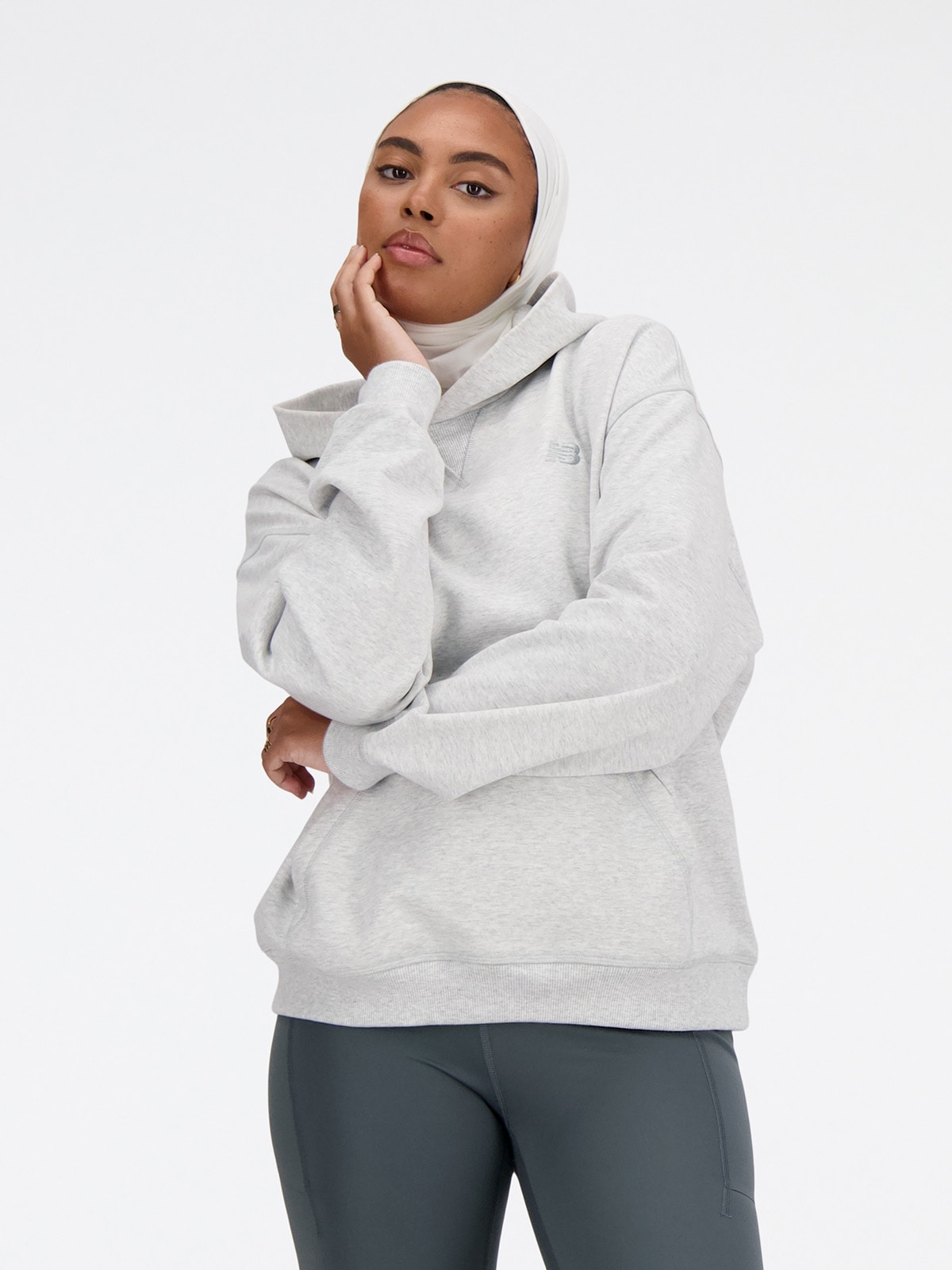 Кофта жіночі New Balance 996 Grey (WT41537AHH) — фото 5
