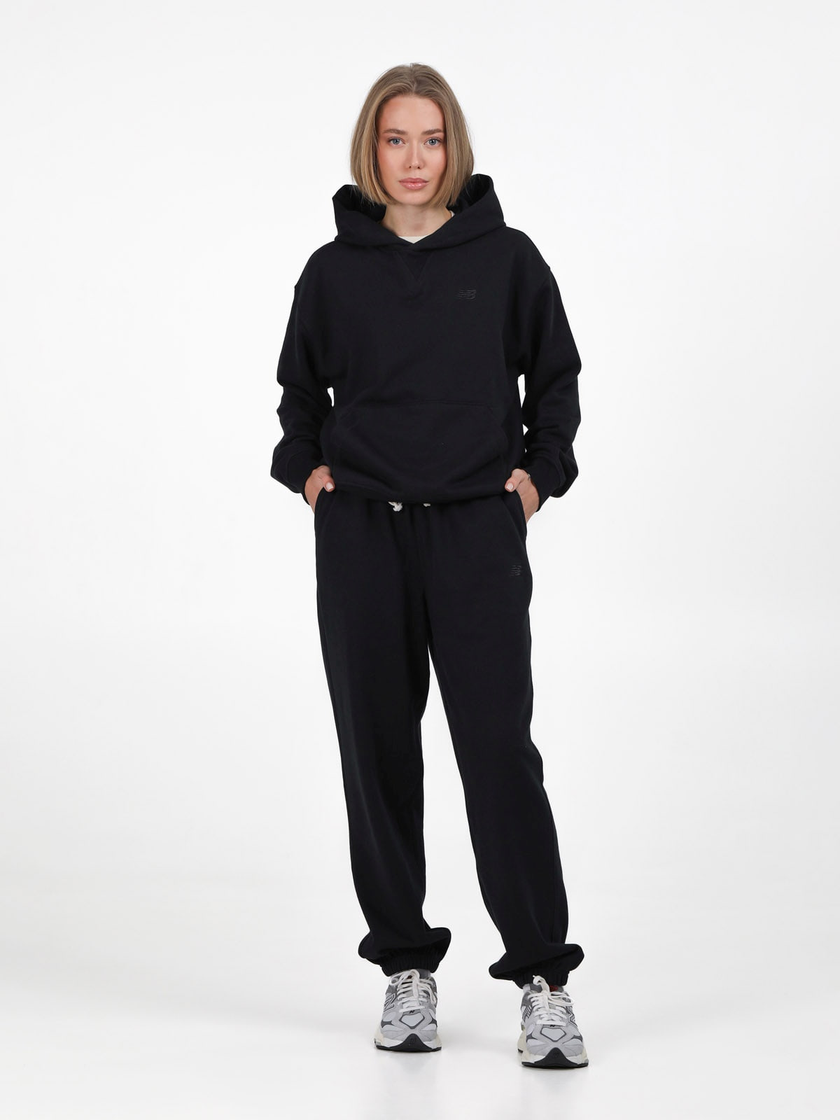 Кофта жіночі New Balance Hoodie Black (WT41537BK) — фото 5