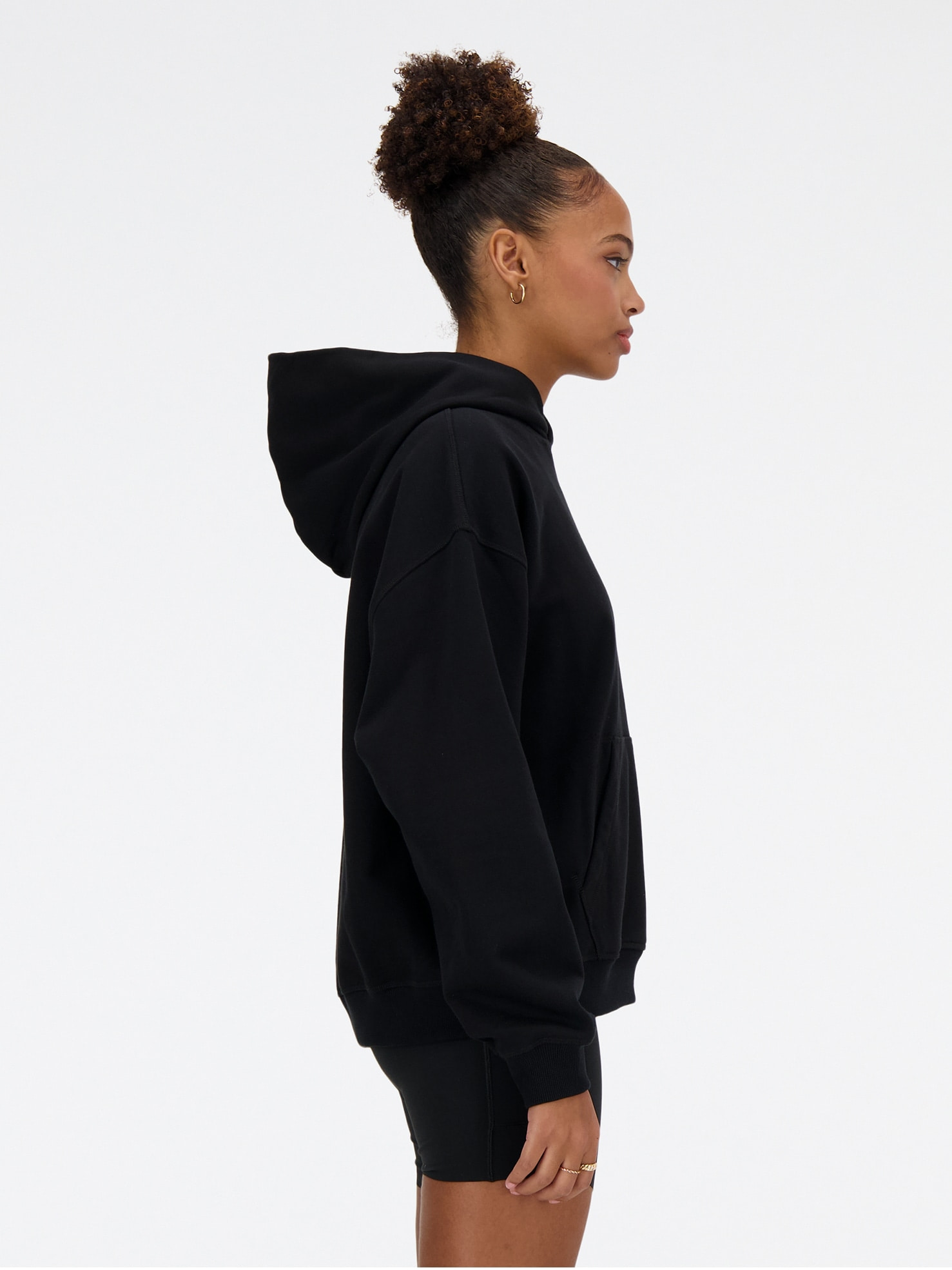 Кофта жіночі New Balance Hoodie Black (WT41537BK) — фото 7
