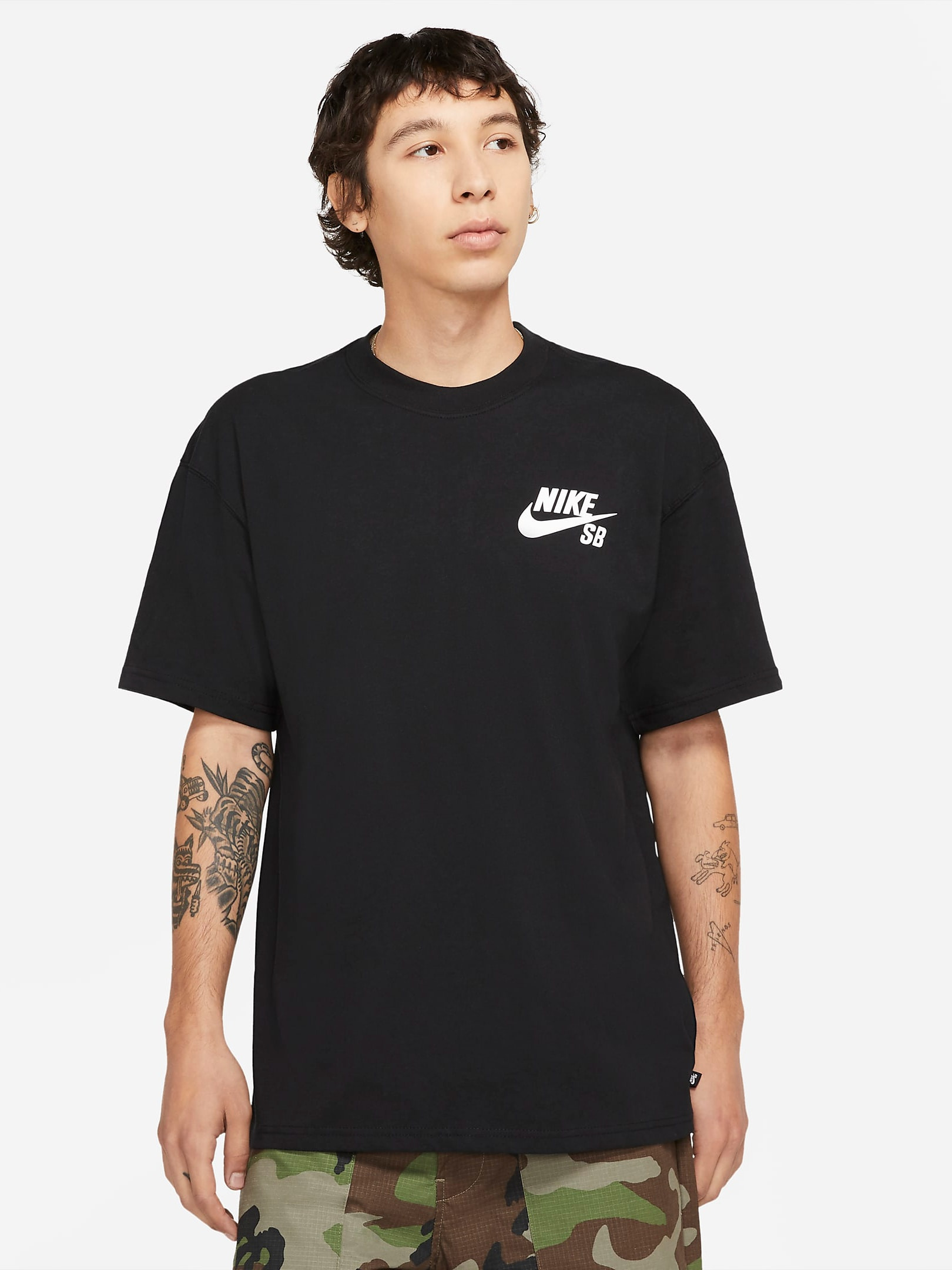 Футболка чоловіча Nike M Nk Sb Tee Logo (DC7817-010) — фото 1