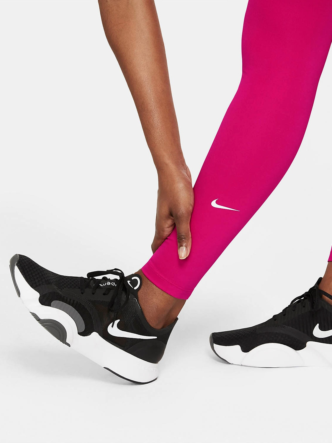 Лосіни жіночі Nike One Dri-Fit Training Pink (DD0252-615) — фото 5