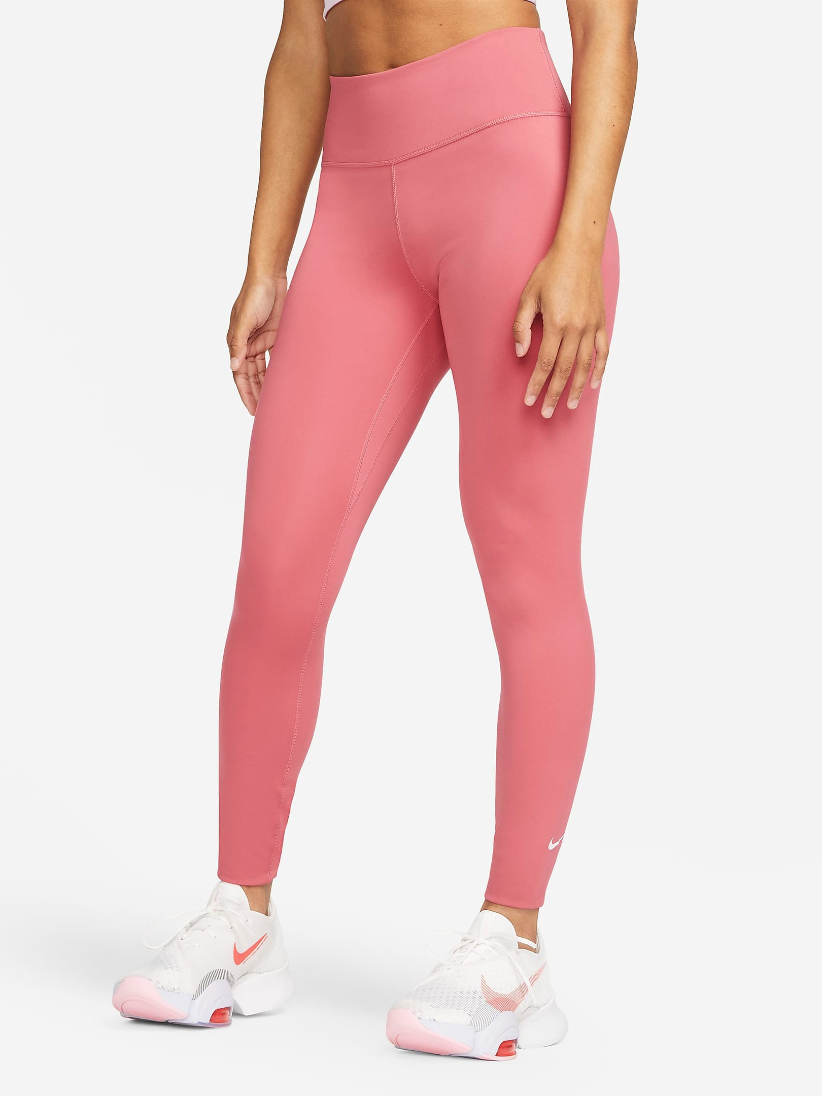 Лосіни жіночі Nike One Dri-Fit Training Peach (DD0252-622) — фото 1