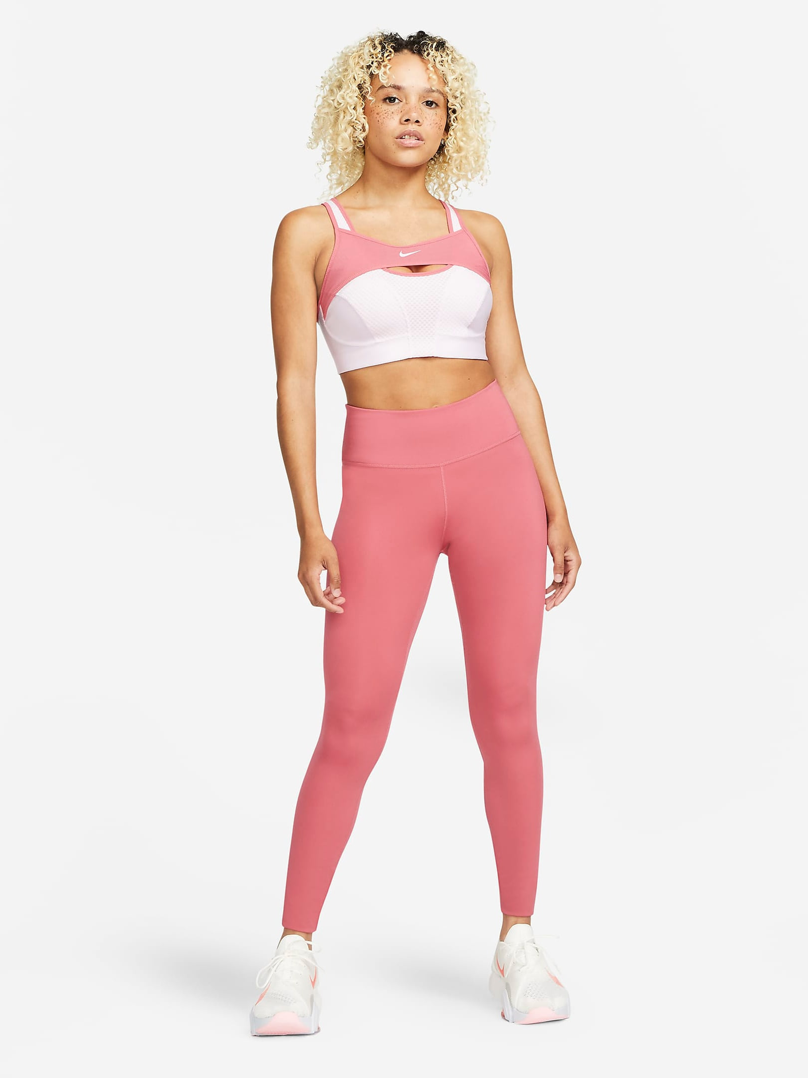 Лосіни жіночі Nike One Dri-Fit Training Peach (DD0252-622) — фото 6