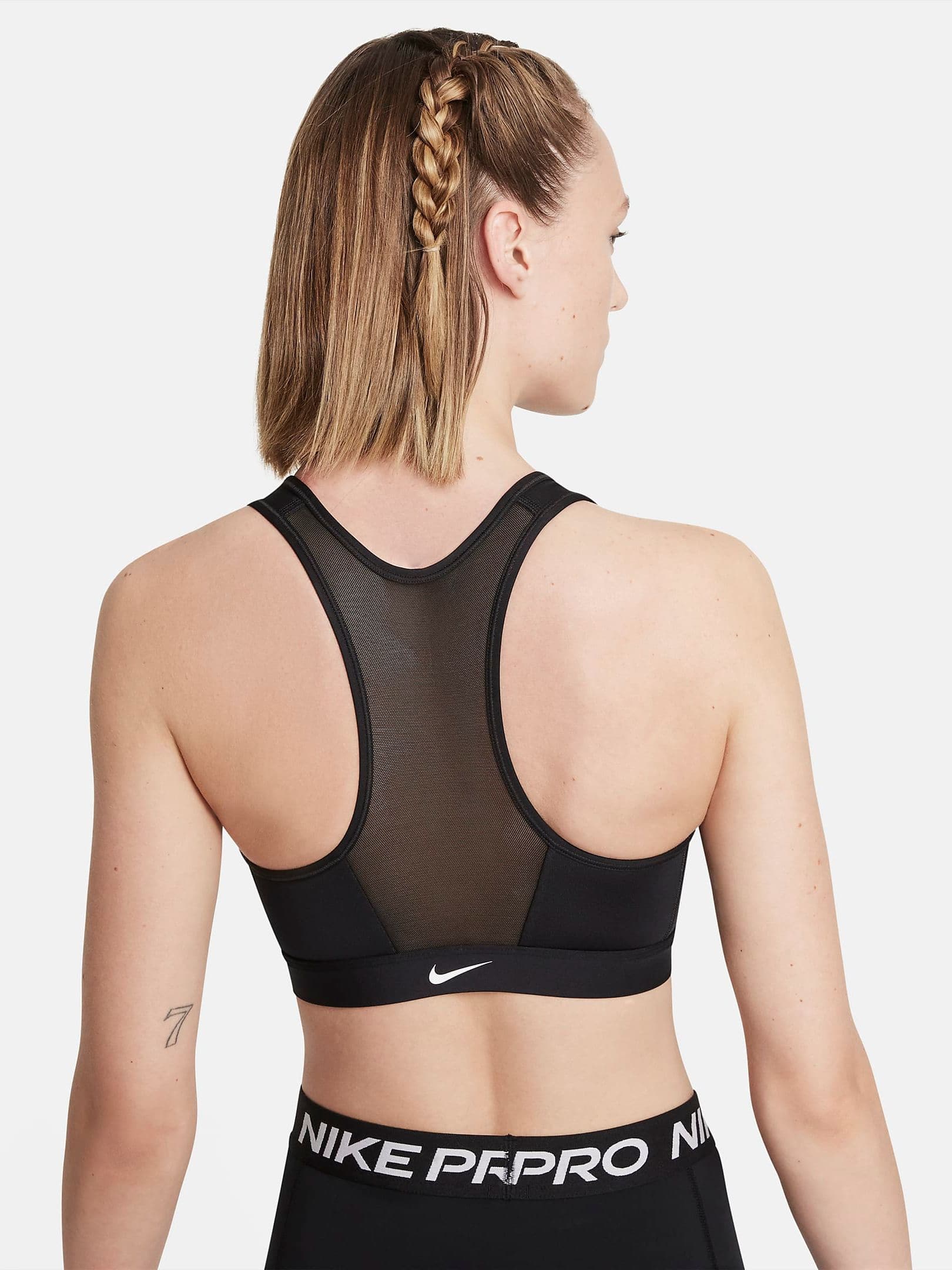 Спортивний топ жіночий Nike Dri-Fit Swoosh (DD1205-010) — фото 6
