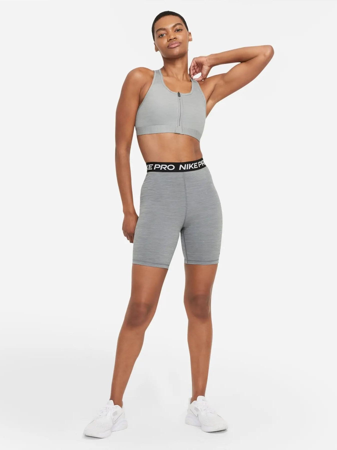 Спортивний топ жіночий Nike Women’S Medium-Support Padded Zip-Front Sports Bra (DD1205-073) — фото 8