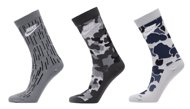 Шкарпетки Nike U NK EVERYDAY ESSENTIAL CREW 3 пари — фото 1