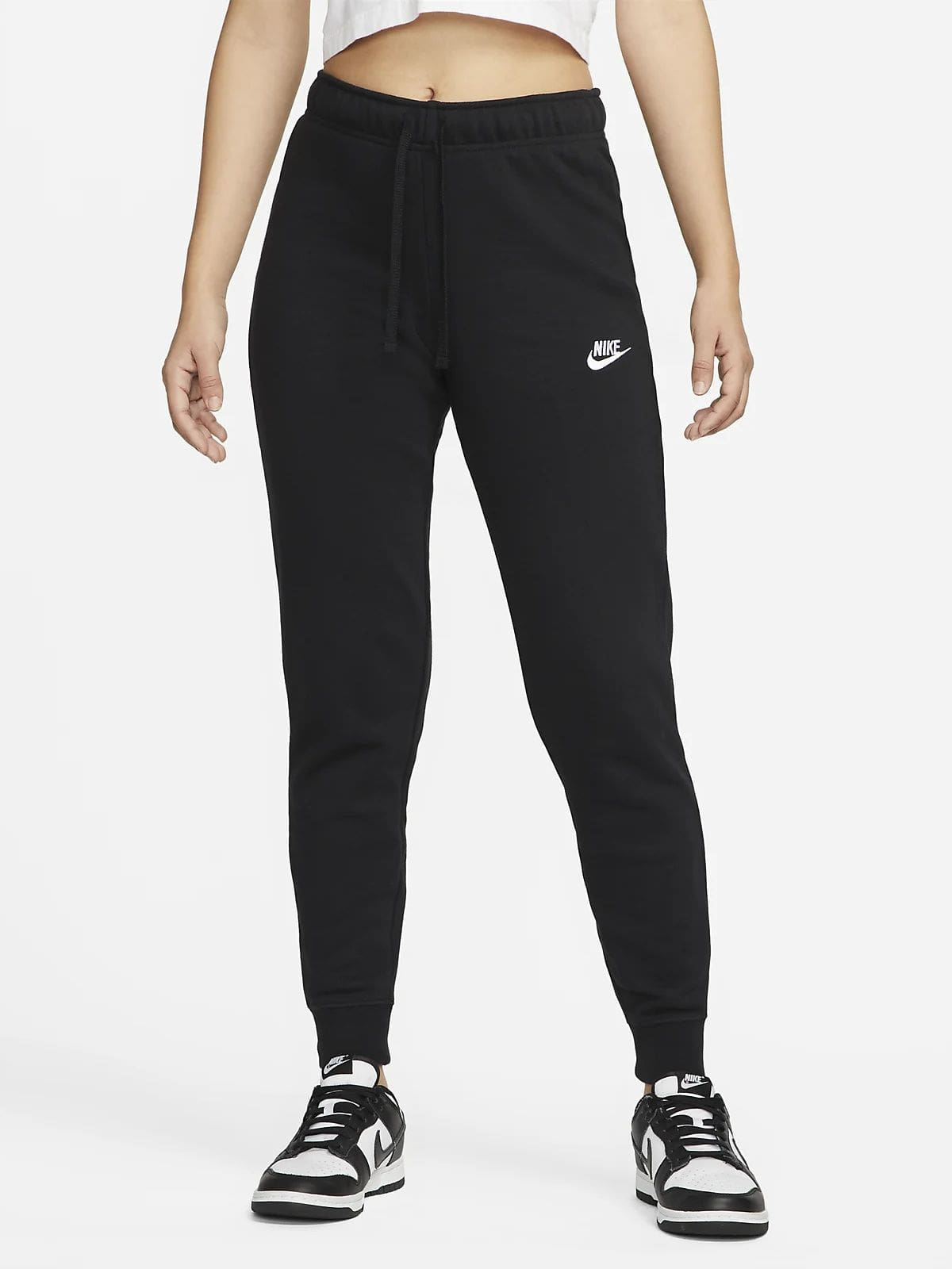 Брюки жіночі Nike W Nsw Club Flc Mr Pant Tight (DQ5174-010) — фото 1