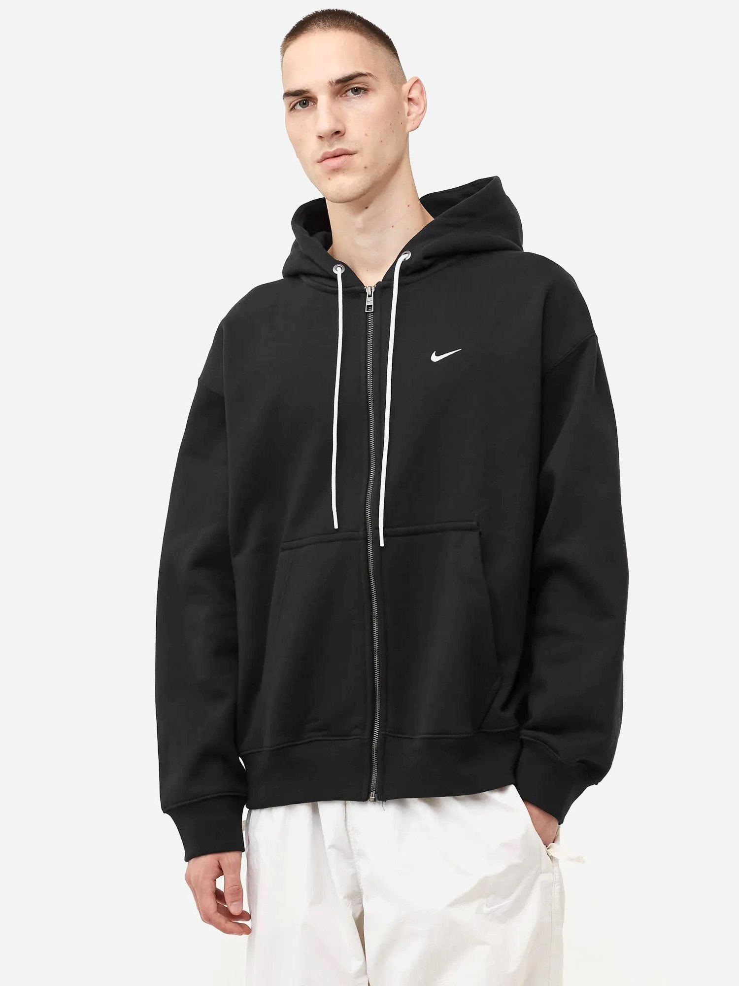 Кофта чоловіча Nike Solo Swoosh Fullzip Hoodie (DR0403-010) — фото 5