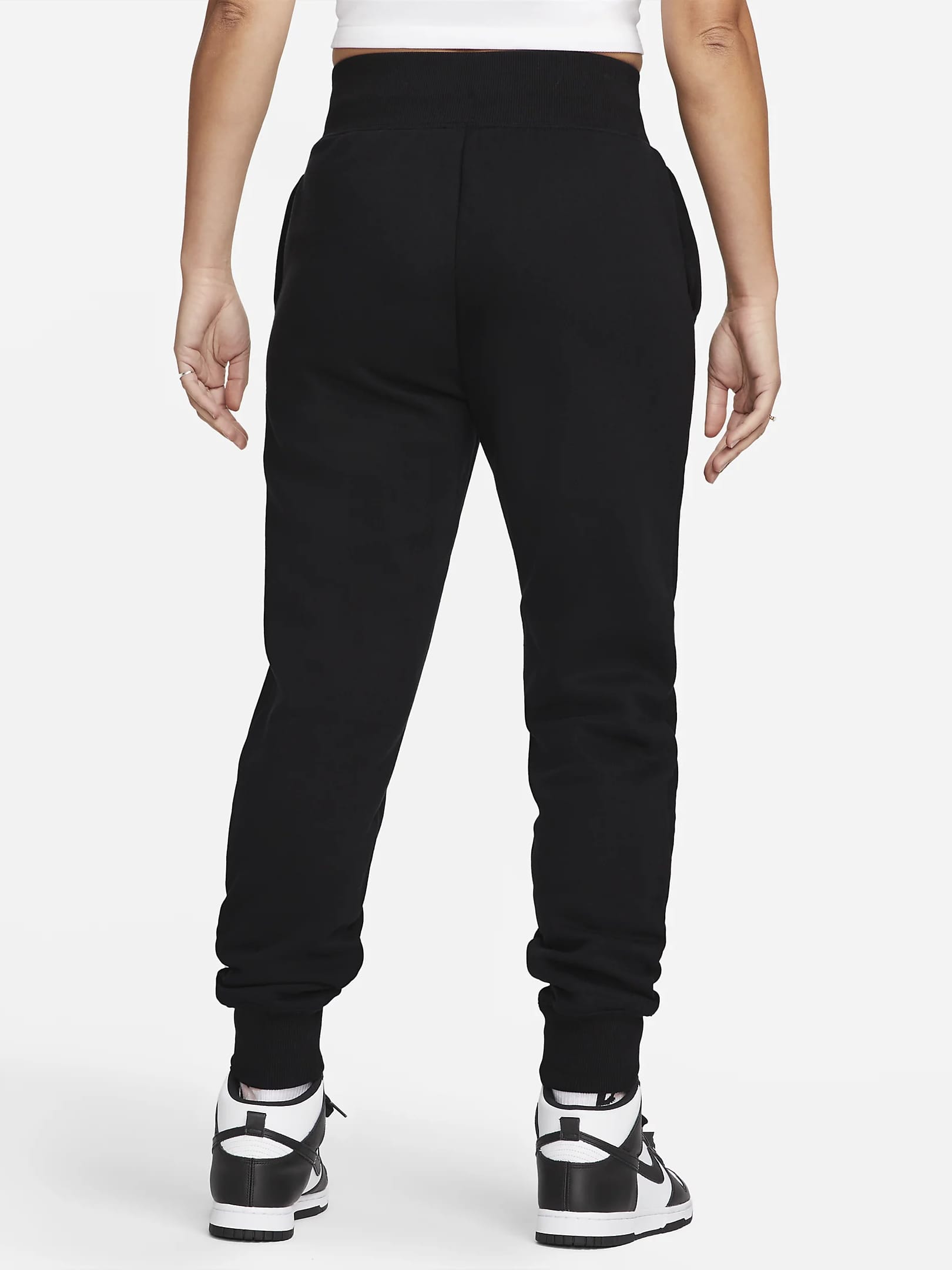 Брюки жіночі Nike Sportswear Swoosh Fleece Jogger (DR5615-010) — фото 3