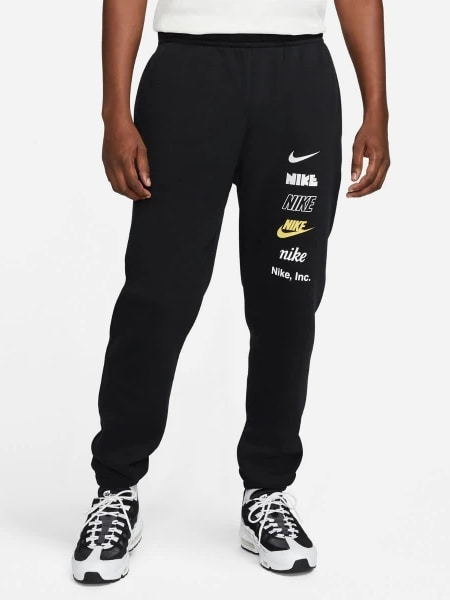 Брюки чоловічі Nike Club Plus Logo Pants Flc (DX0795-010) — фото 1