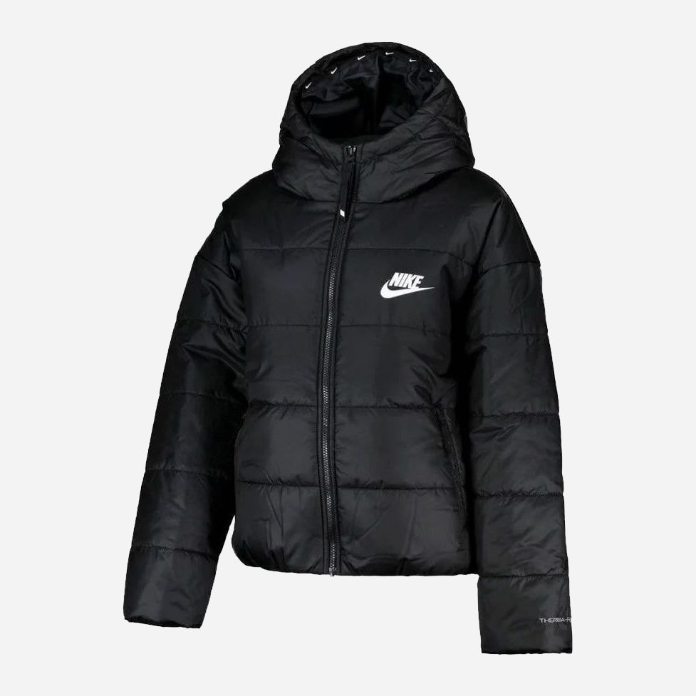 Куртка жіноча Nike W Nsw Syn Tf Rpl Hd Jkt Black Dx1797-010 (DX1797-010) — фото 4