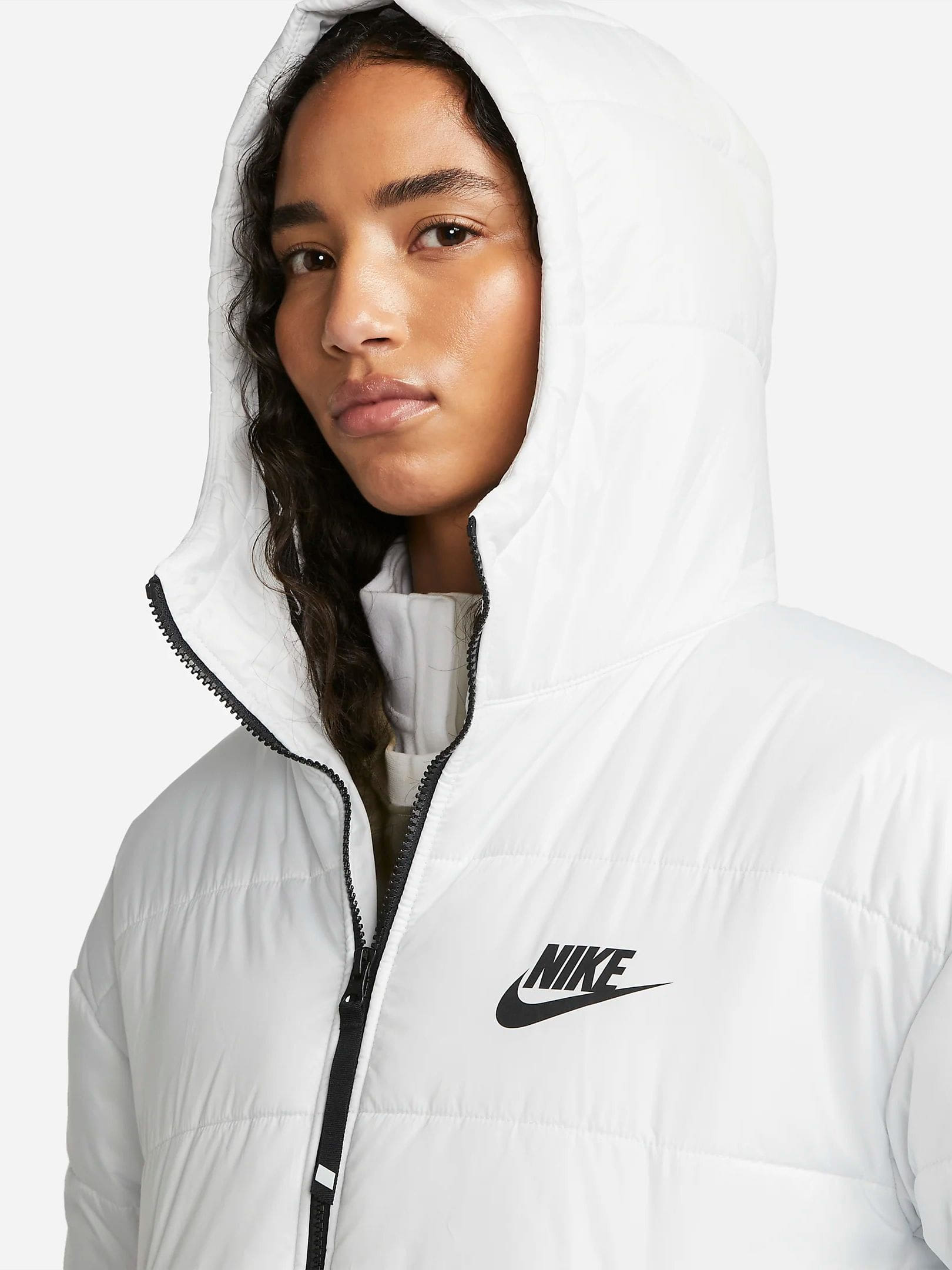Куртка жіноча Nike Sportswear Therma-Fit Repel Women's Synthetic-Fill Hooded Jacket (DX1798-121) — фото 5