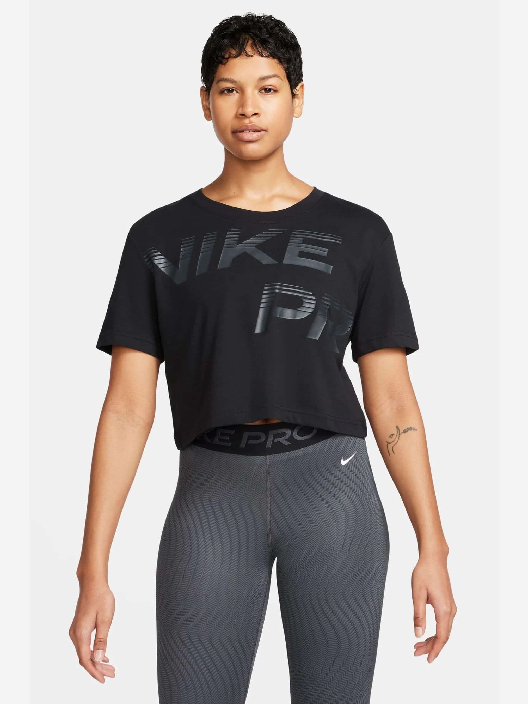 Футболка жіноча Nike W Pro Grx Ss (FQ4985-010) — фото 3
