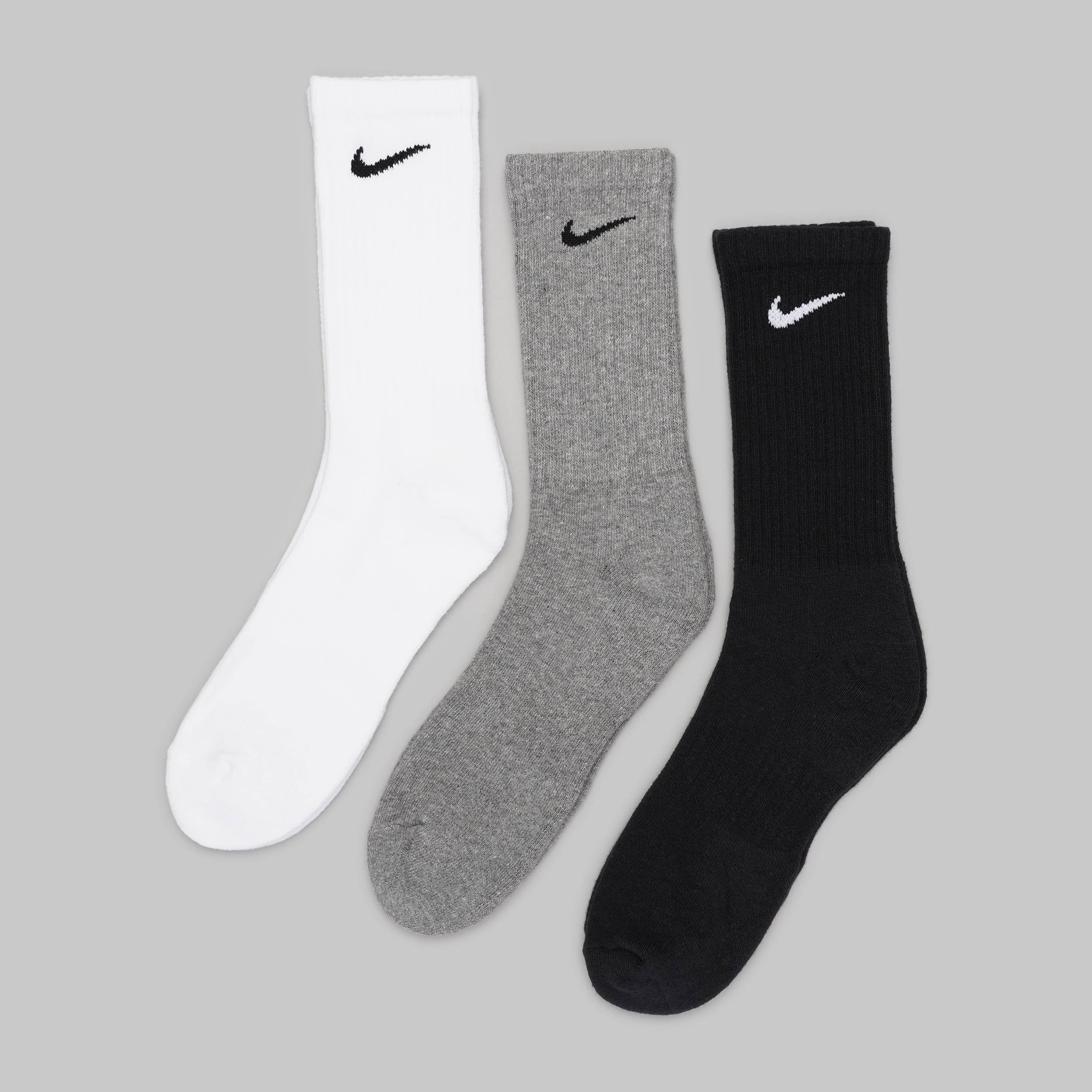 Шкарпетки Nike U NK EVERYDAY CSH CRW 3 пари — фото 3