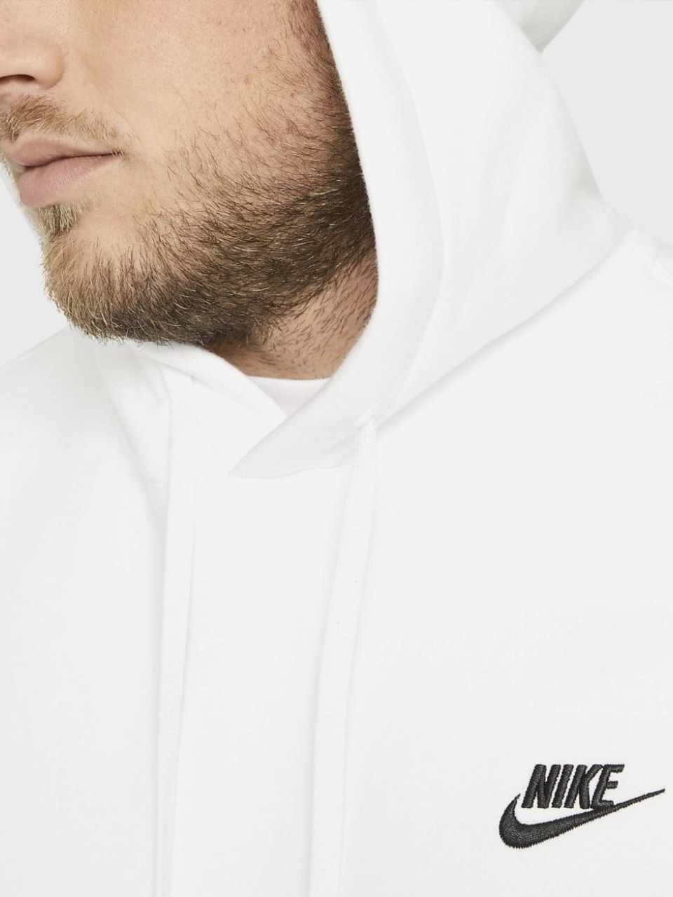 Бомбер чоловічий Nike M Nsw Club Hoodie Po Bb (BV2654-100) — фото 7