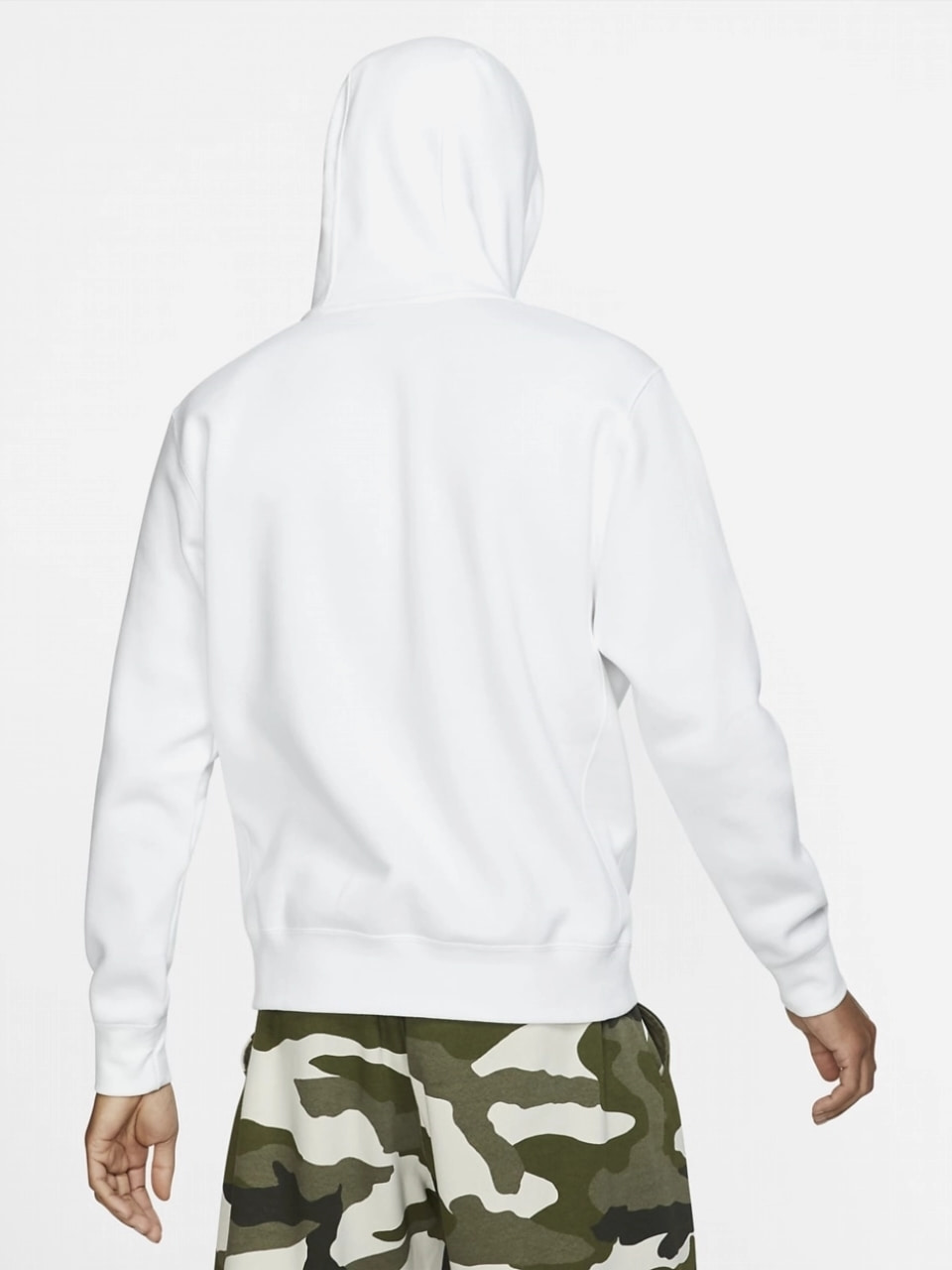 Бомбер чоловічий Nike M Nsw Club Hoodie Po Bb (BV2654-100) — фото 8