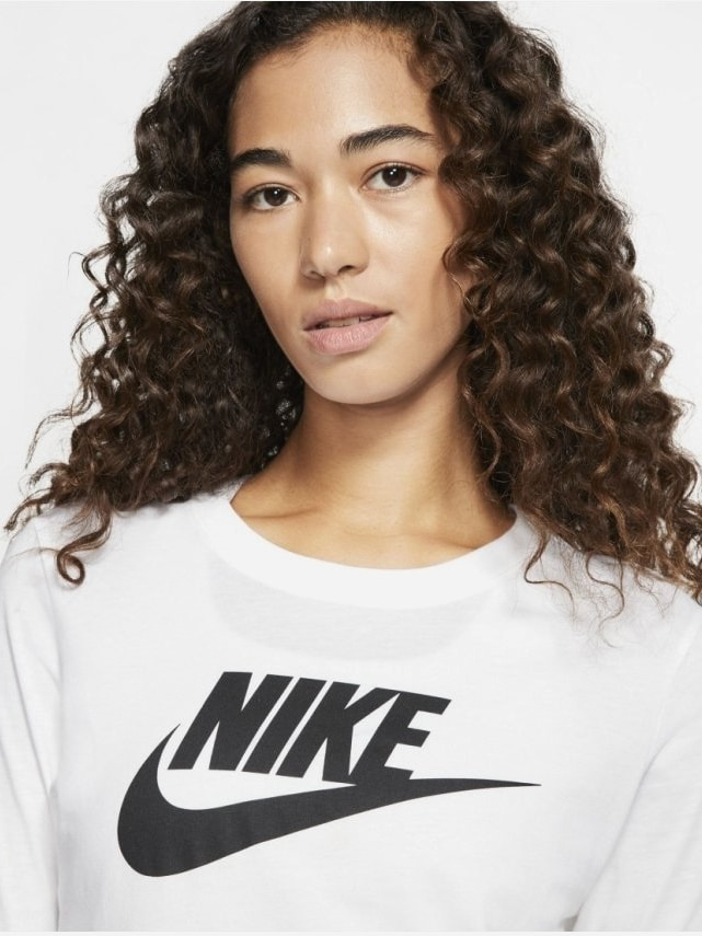 Кофта жіночі Nike W Nsw Tee Essntl Ls Icon Ftr (BV6171-100) — фото 6