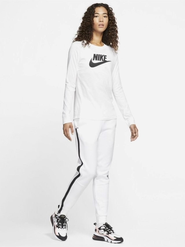 Кофта жіночі Nike W Nsw Tee Essntl Ls Icon Ftr (BV6171-100) — фото 7