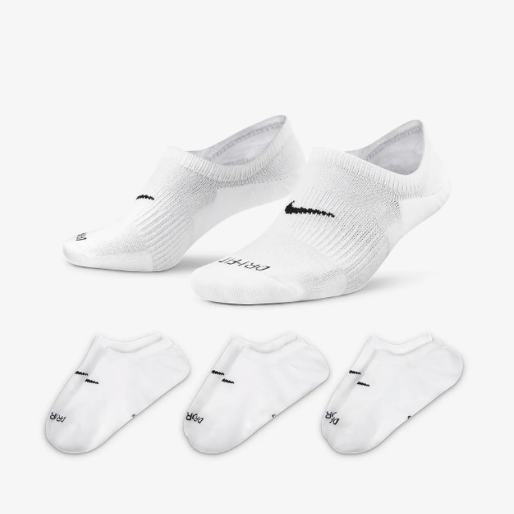 Шкарпетки Nike U NK EVERYDAY PLUS CUSH FOOTIE 3 пари — фото 3