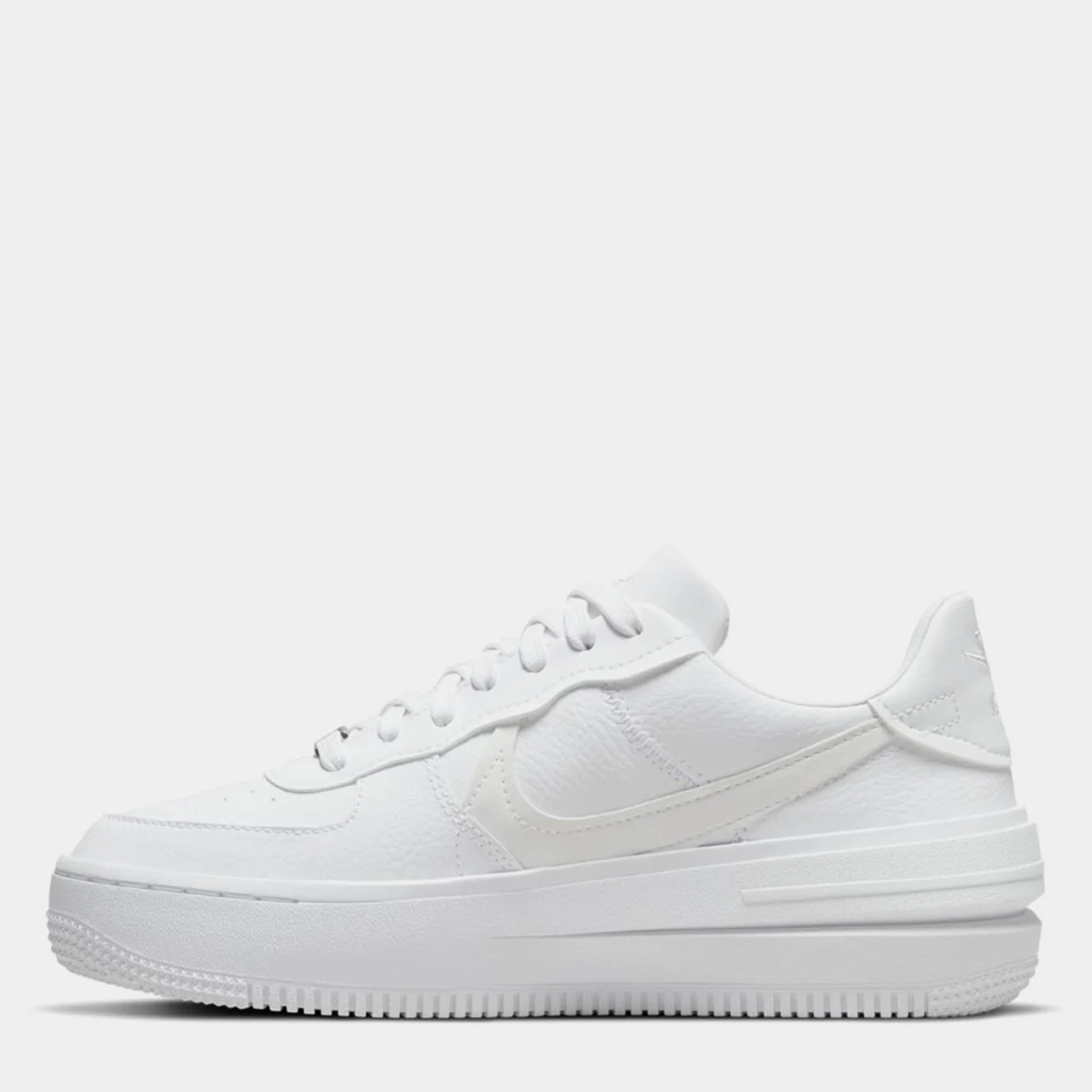Кросівки жіночі Nike Air Force 1 Plt.Af.Orm Triple White W (DJ9946-100) — фото 1