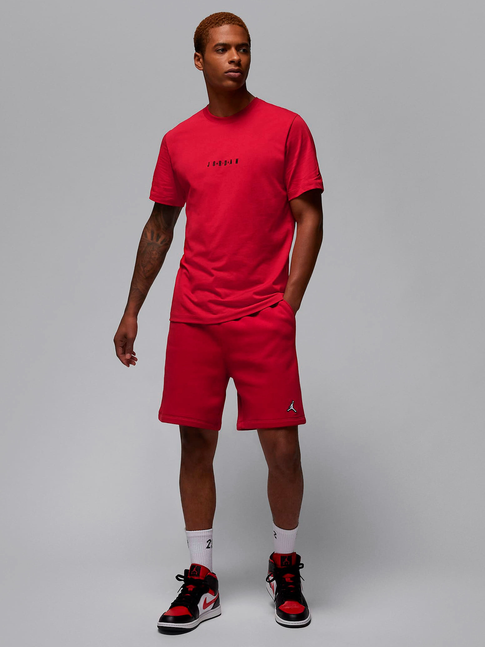 Футболка чоловіча Jordan Air Emb Crew Short Sleeve (DM3182-689) — фото 3
