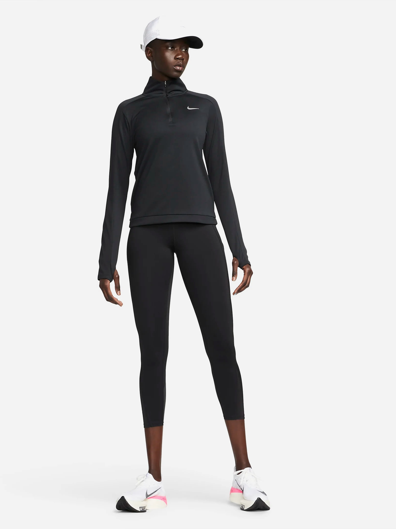 Кофта жіночі Nike W Nk Df Pacer Hz (DQ6377-010) — фото 3