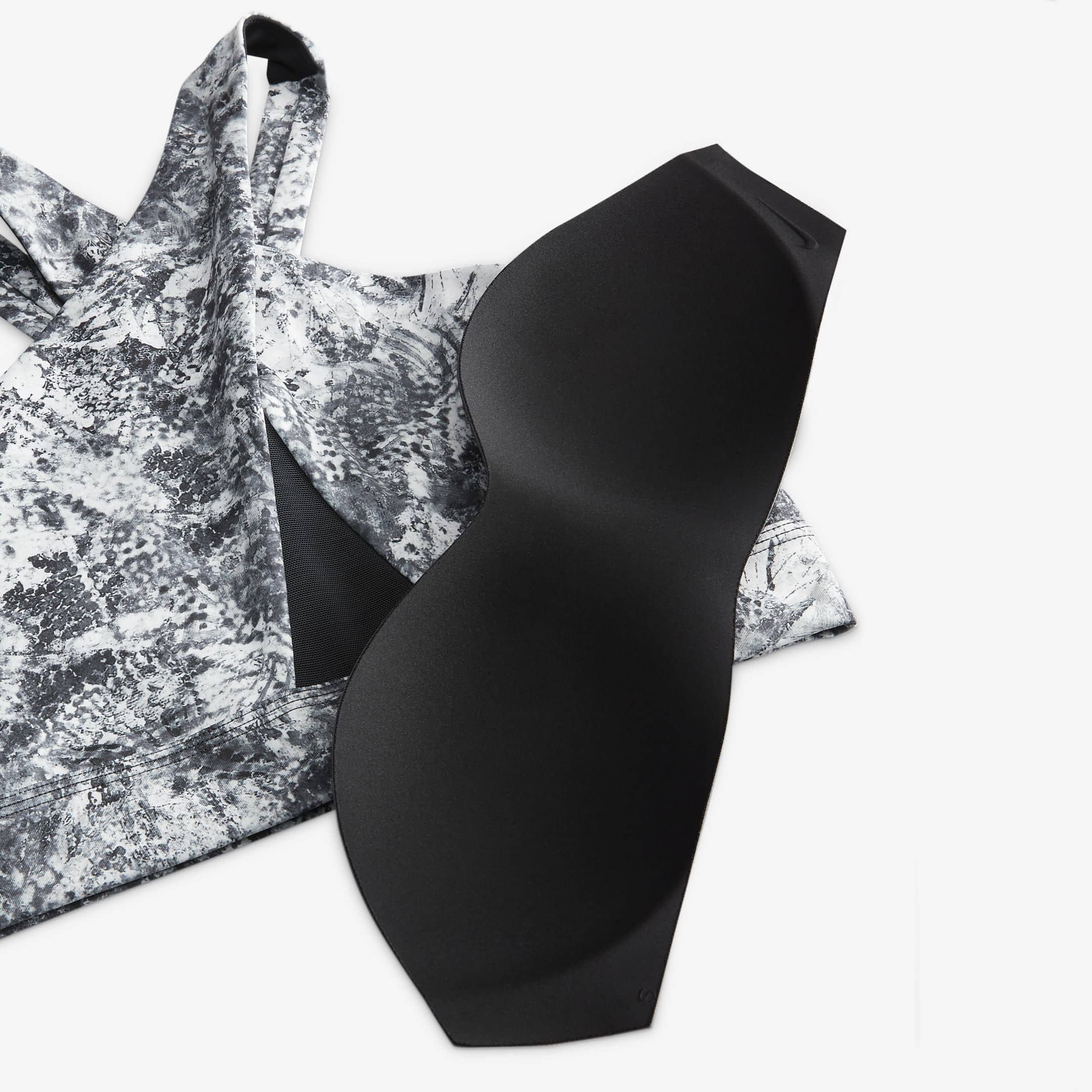 Спортивний топ жіночий Nike W Nk Df Swsh Wrap Bra Aop (DX1778-010) — фото 4