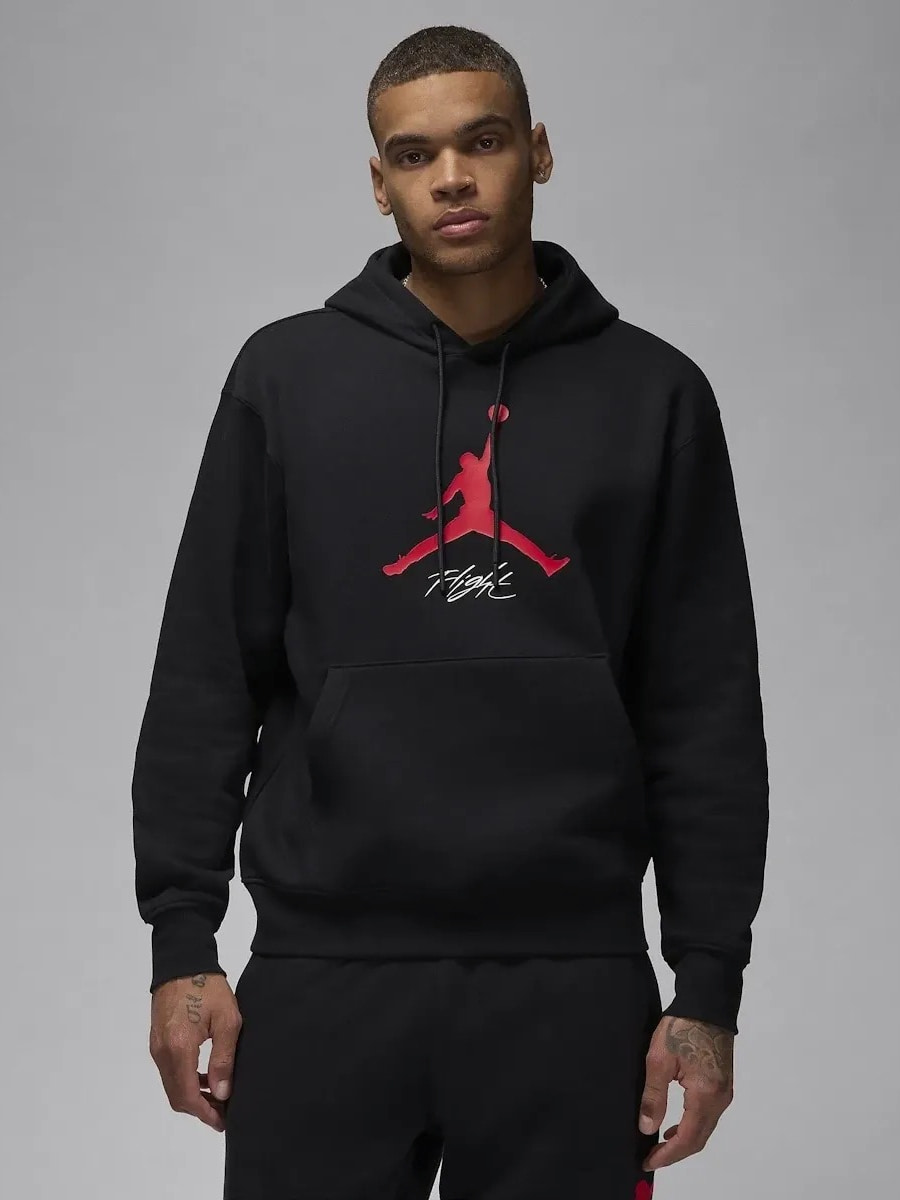 Кофта чоловіча Nike M J Ess Flc Baseline Hoodie (FD7545-013) — фото 1