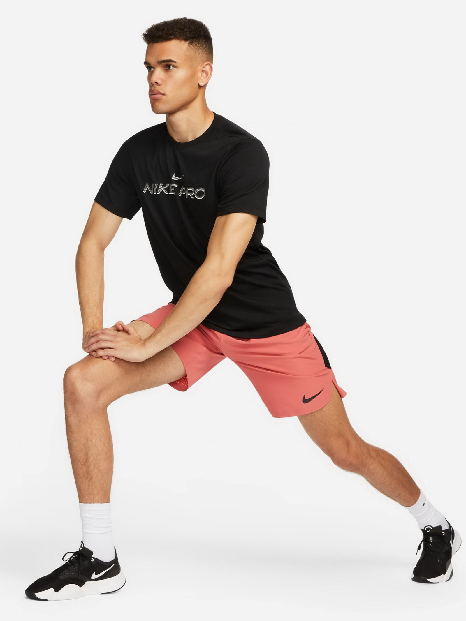 Футболка чоловіча Nike Pro Dri-Fit Tee (FJ2393-010) — фото 4
