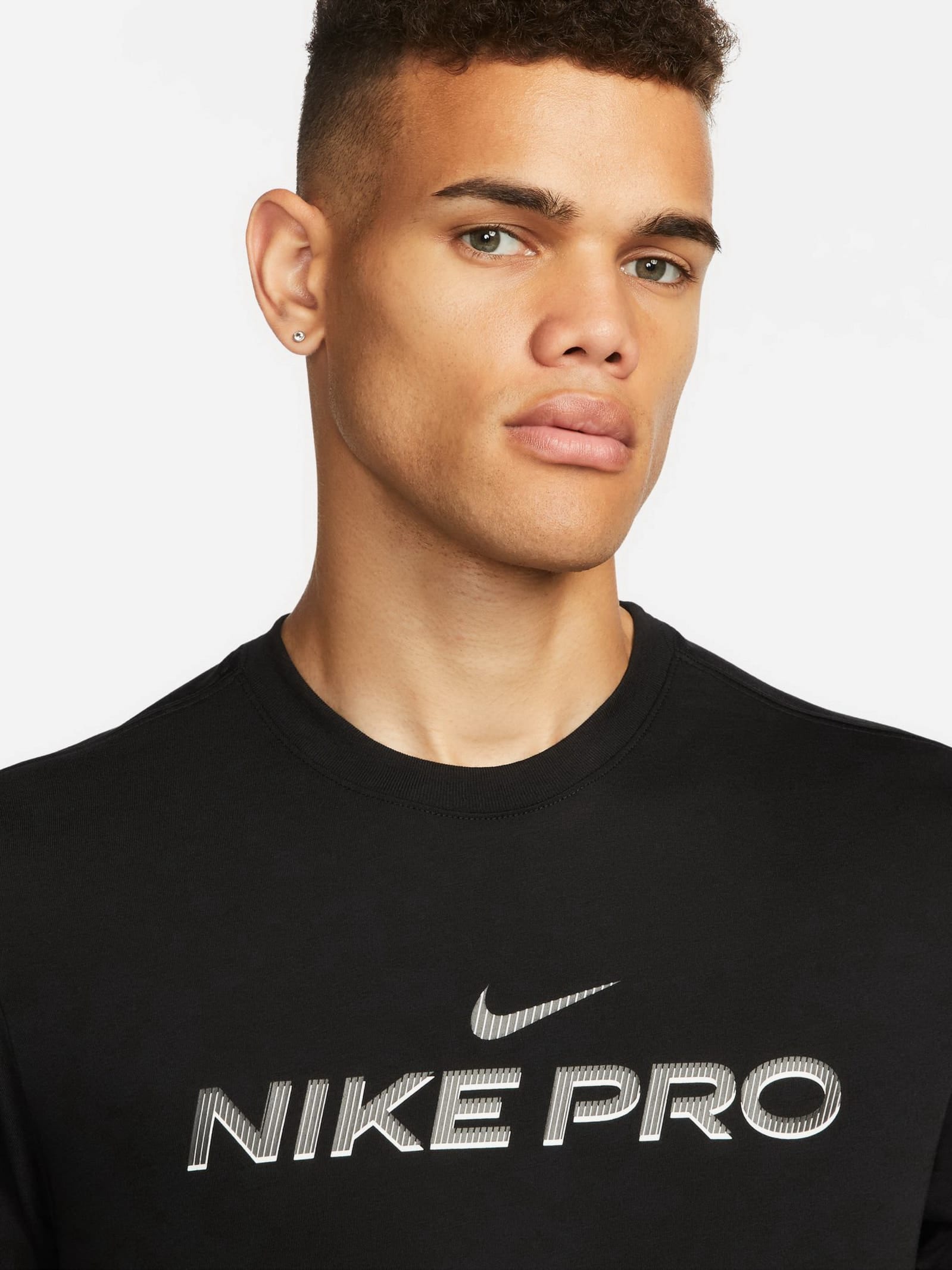 Футболка чоловіча Nike Pro Dri-Fit Tee (FJ2393-010) — фото 5