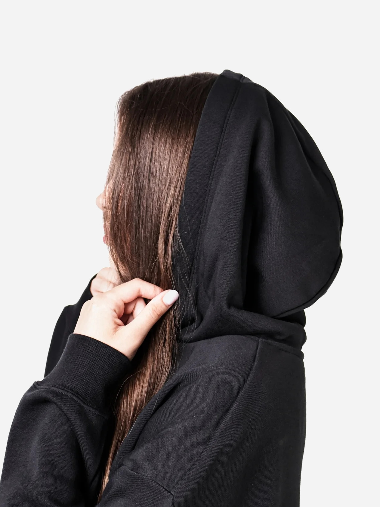 Кофта унісекс Nike Sportswear Club Fleece Oversized Graphic Crop Black (HJ0925-010) — фото 5