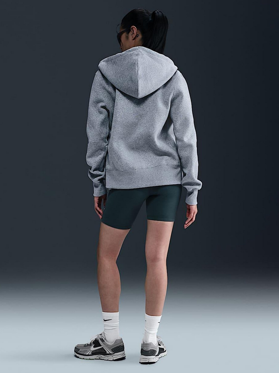 Кофта жіночі Nike Sportswear Phoenix Fleece Grey (HJ0995-051) — фото 3